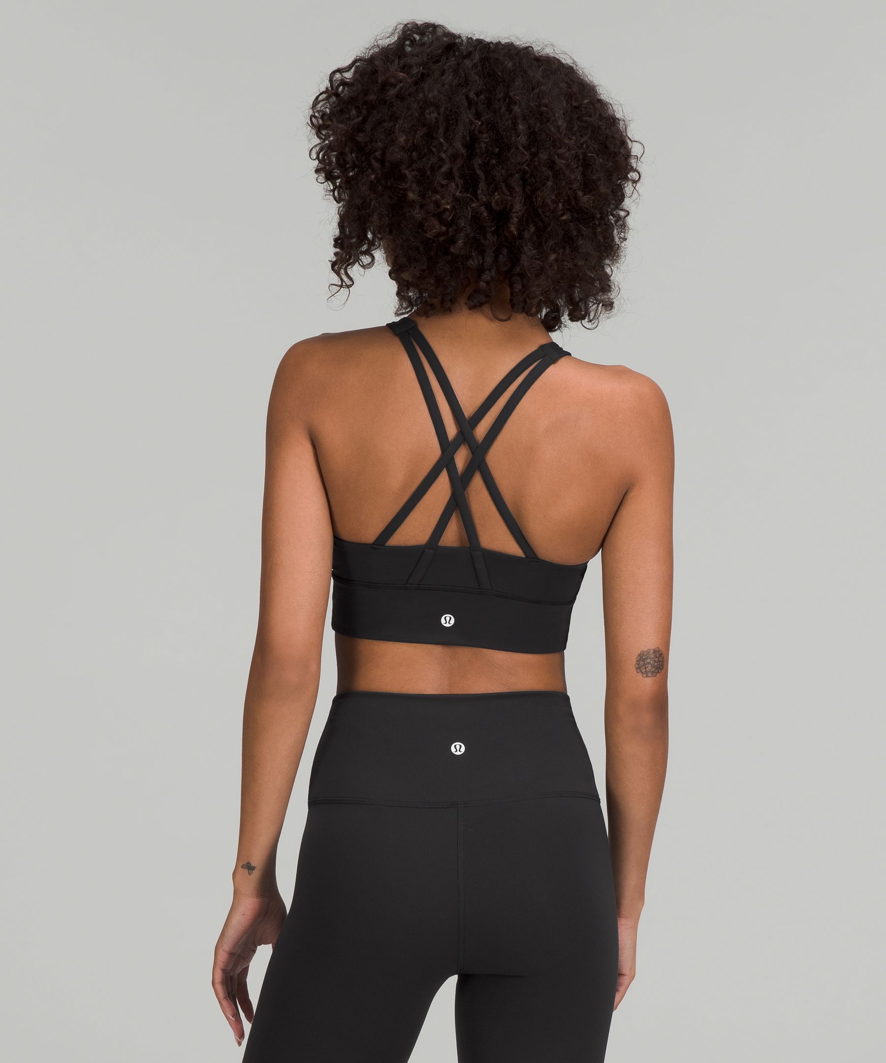 lululemon energy bra black