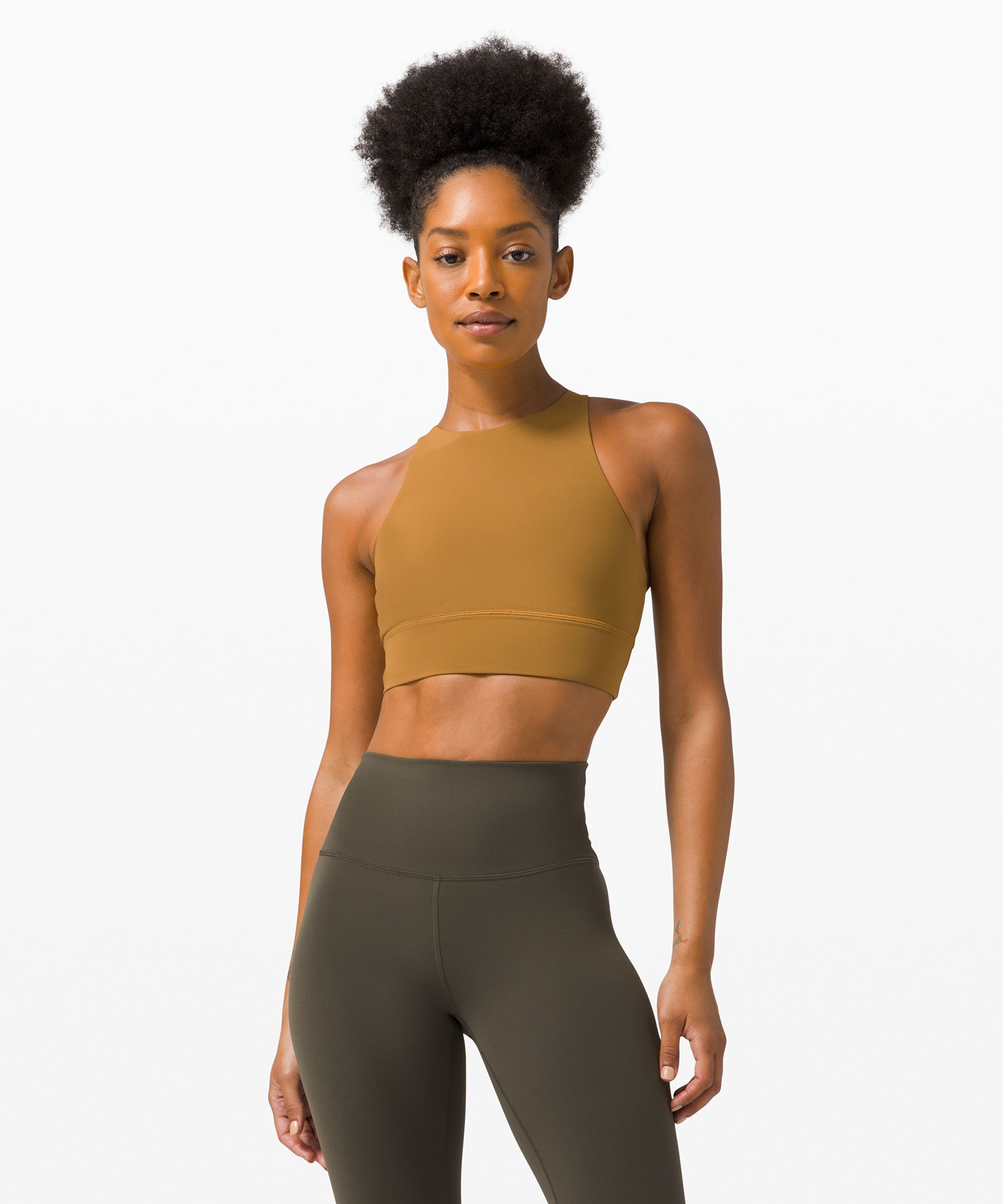 Lululemon + Energy Bra Long Line Medium Support, B–D Cup