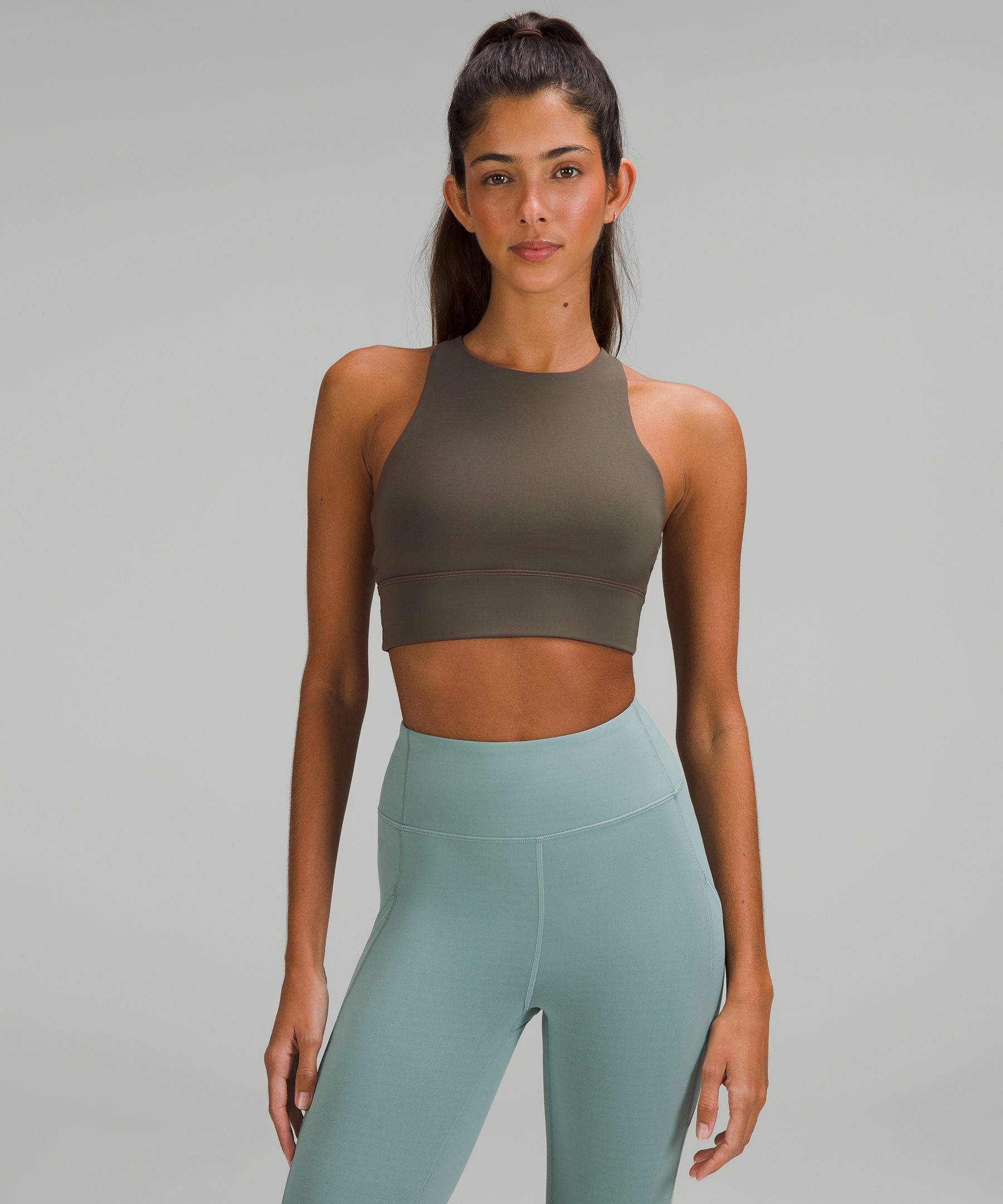 Lululemon Energy High-neck Longline Tough Bra Medium Support, B-d Cups