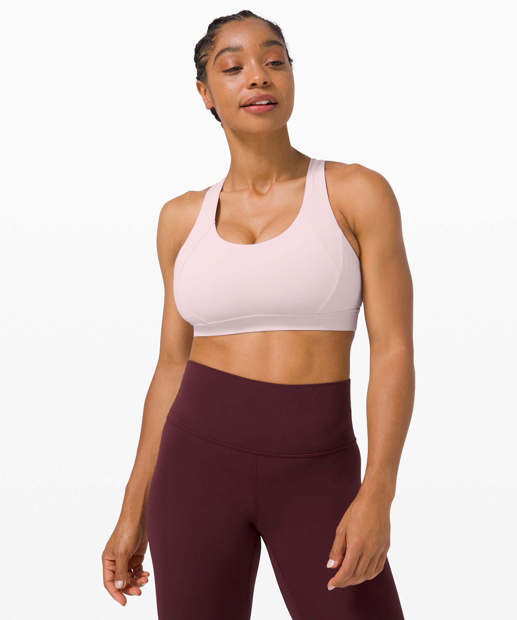 Lululemon Free To Be Elevated Bra*light Support, Dd/e Cup In Pink