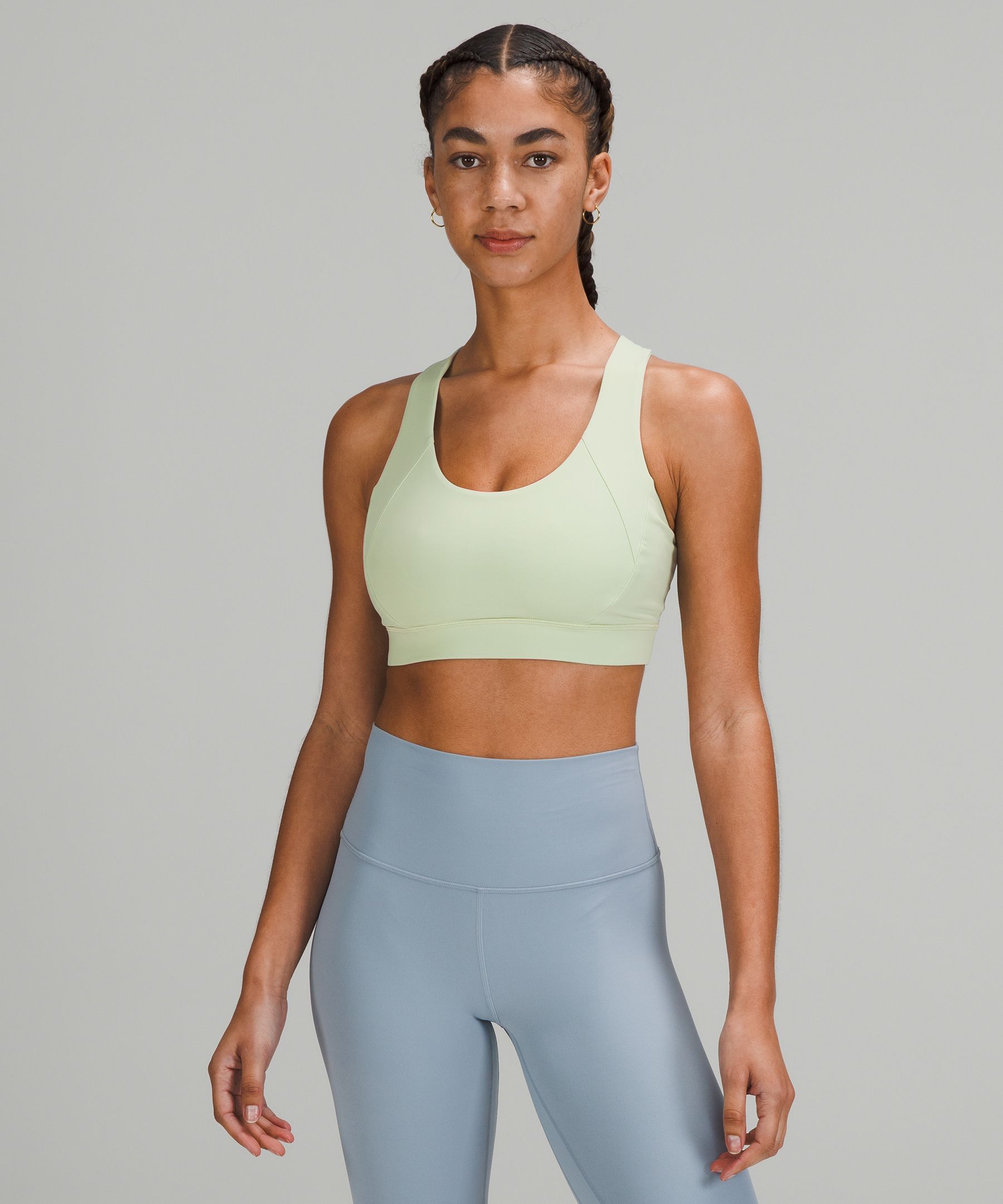 Lululemon Free To Be Elevated Bra Light Support, Dd/ddd(e) Cup In Creamy Mint