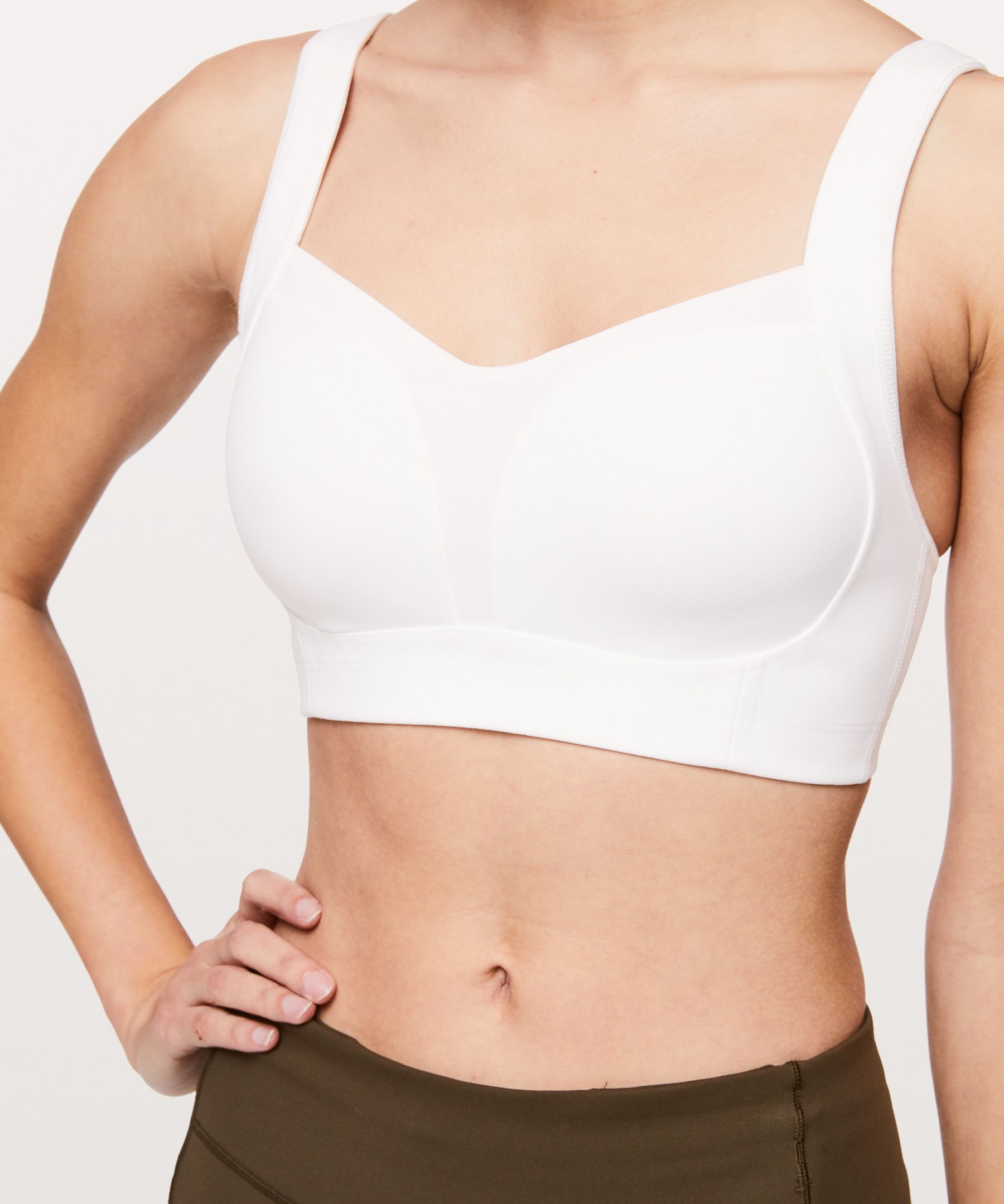 LULULEMON TA TA Tamer Women Sports Bra 38C Black Mesh Convertible Straps  $34.96 - PicClick