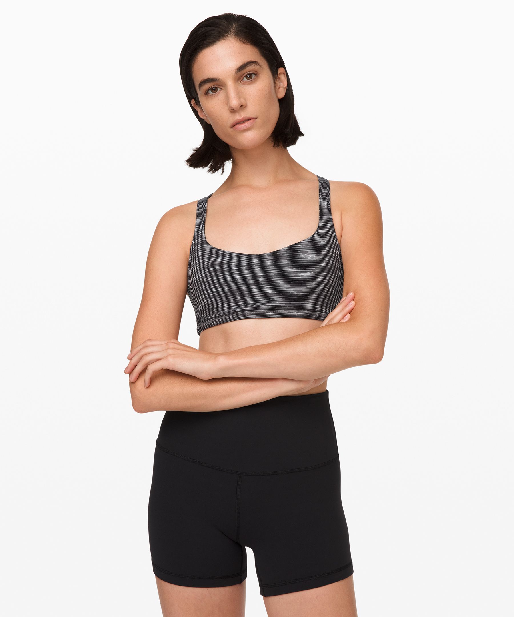 Lululemon Wild Light Support, A/b Cup In Wee Are From Space Nimbus  Battleship/pink Puff