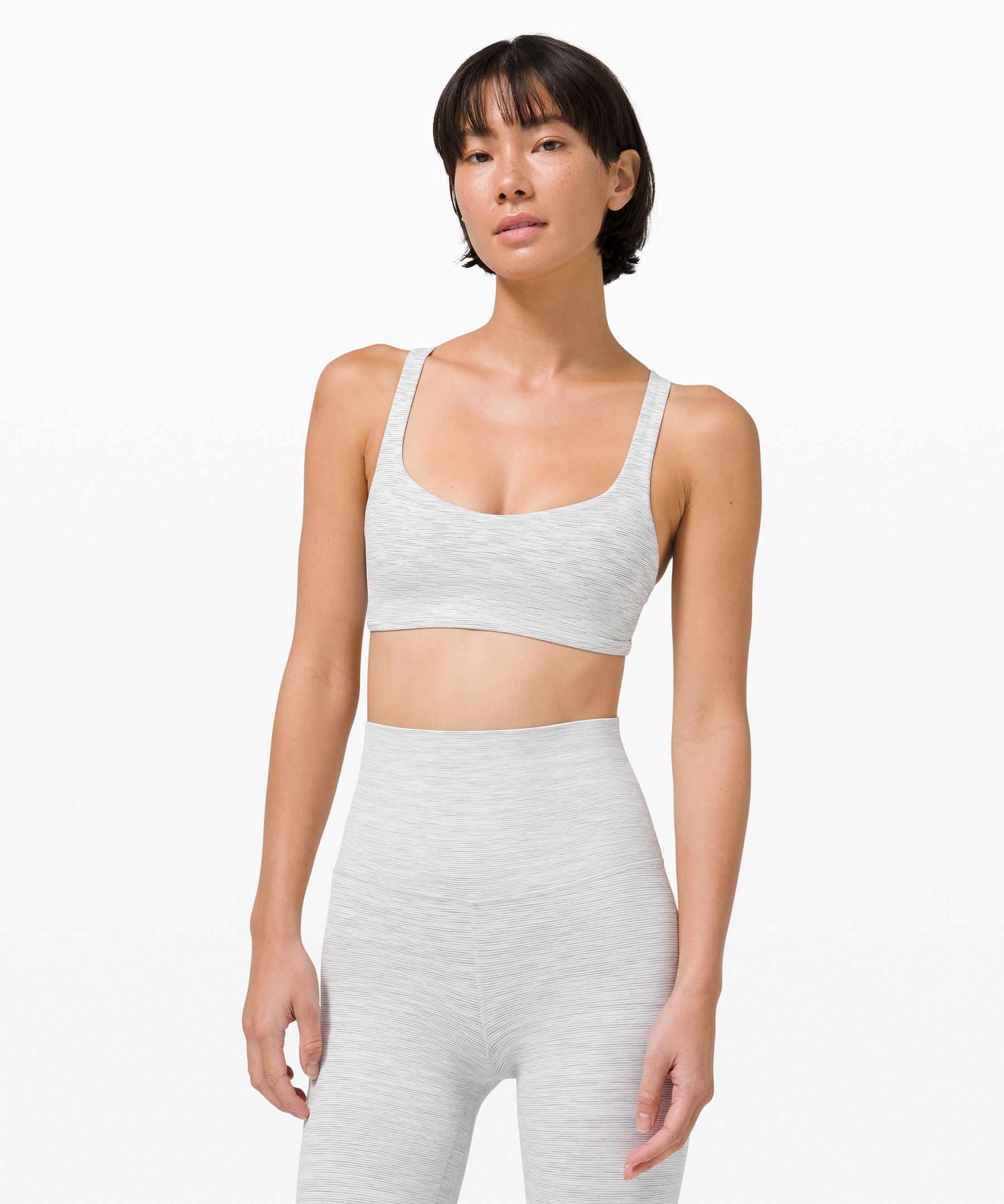 Lululemon Wild Light Support, A/b Cup In Wee Are From Space Nimbus Battleship/pink Puff