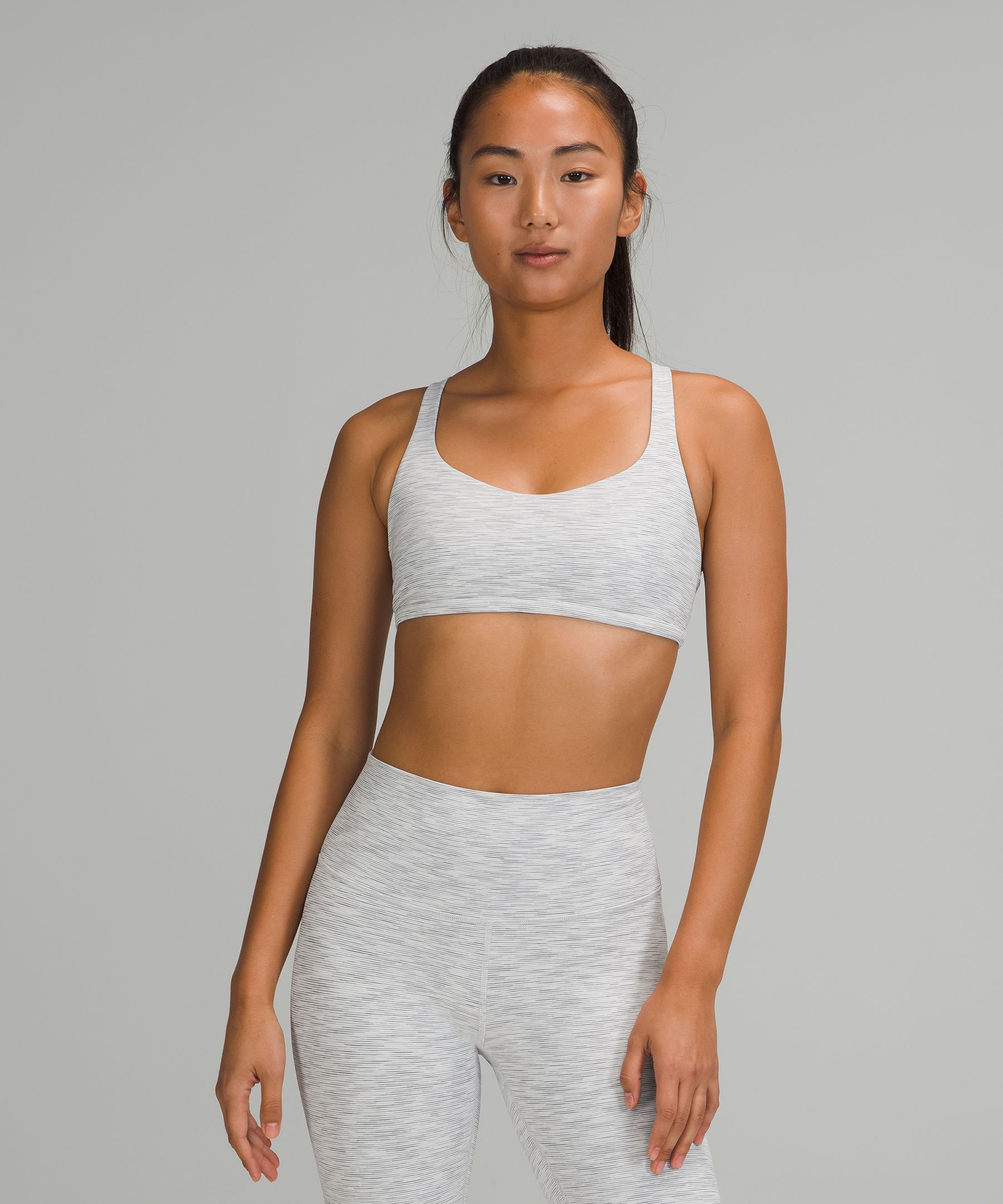 Lululemon Wild Light Support, A/b Cup In Animal Print