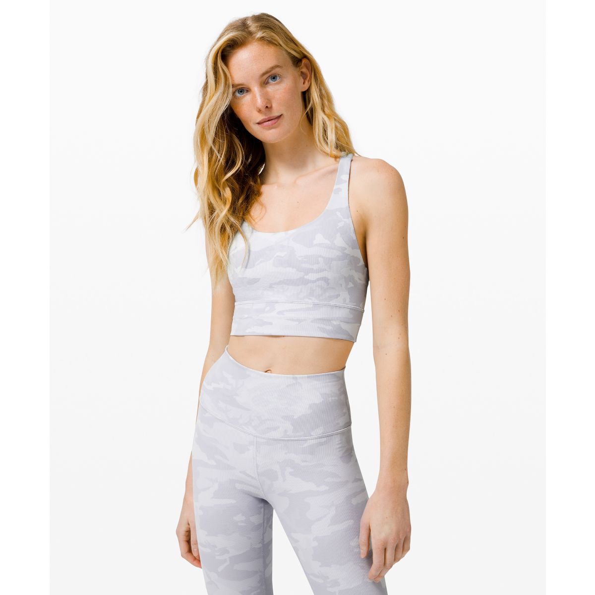 Energy Ribbed Longline Bra Medium Support, B–D Cups