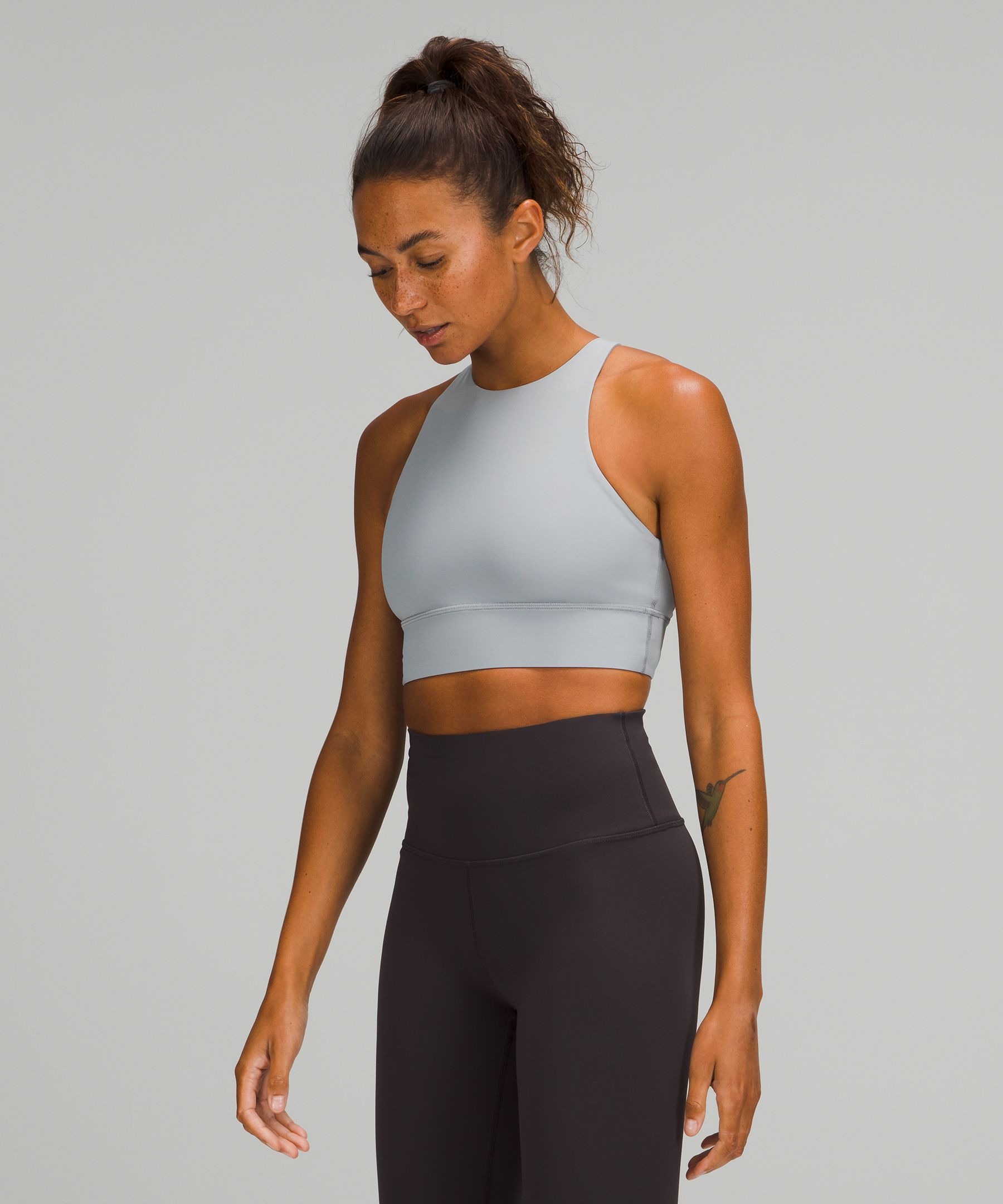 Lululemon Energy Bra High-neck Longline Tough Medium Support, B-d