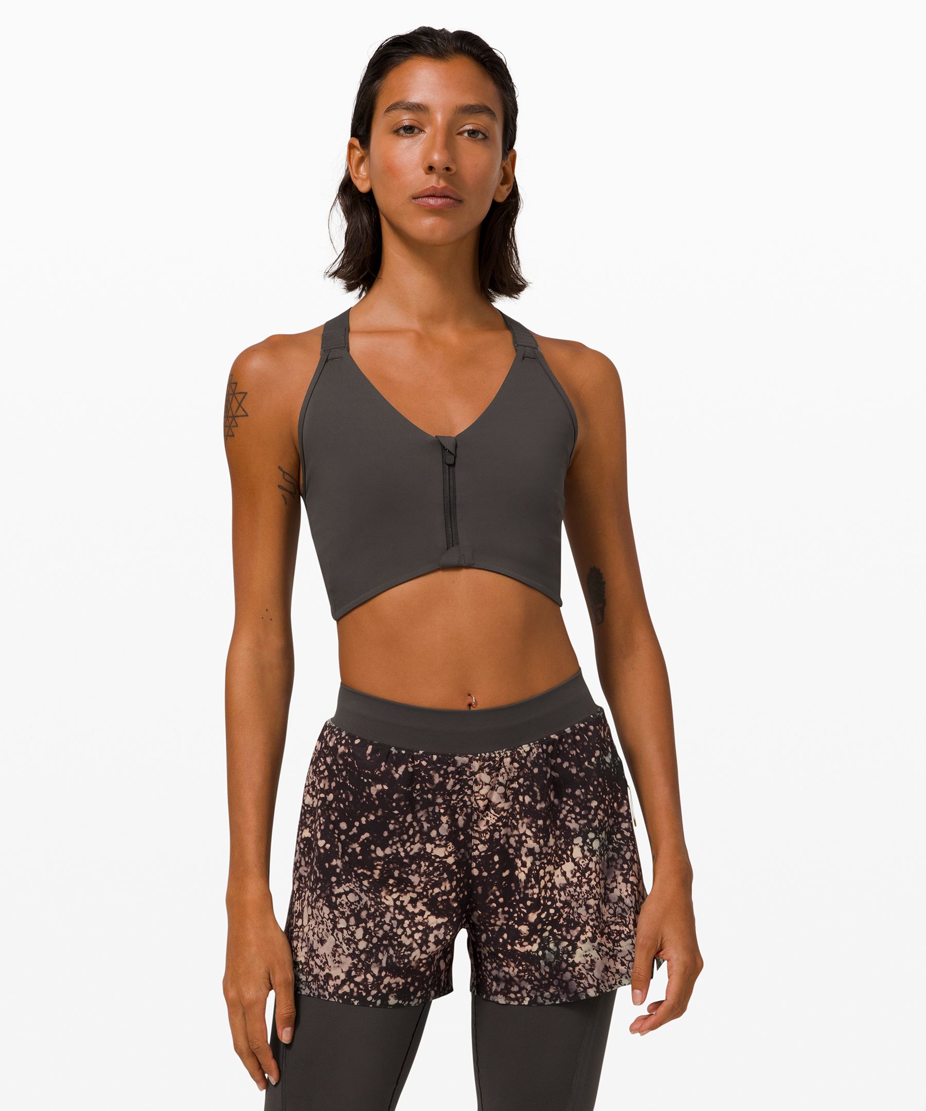 Buy ADIDAS Aeroknit B Printed Polyester U Neck Women's Sports Bra