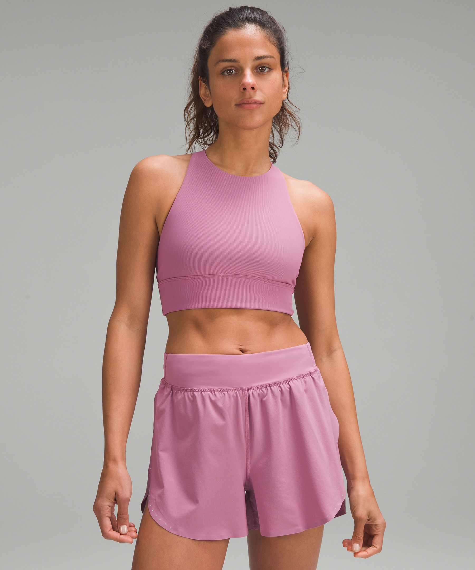 Medium Coverage Sports Bra Velvet Pink