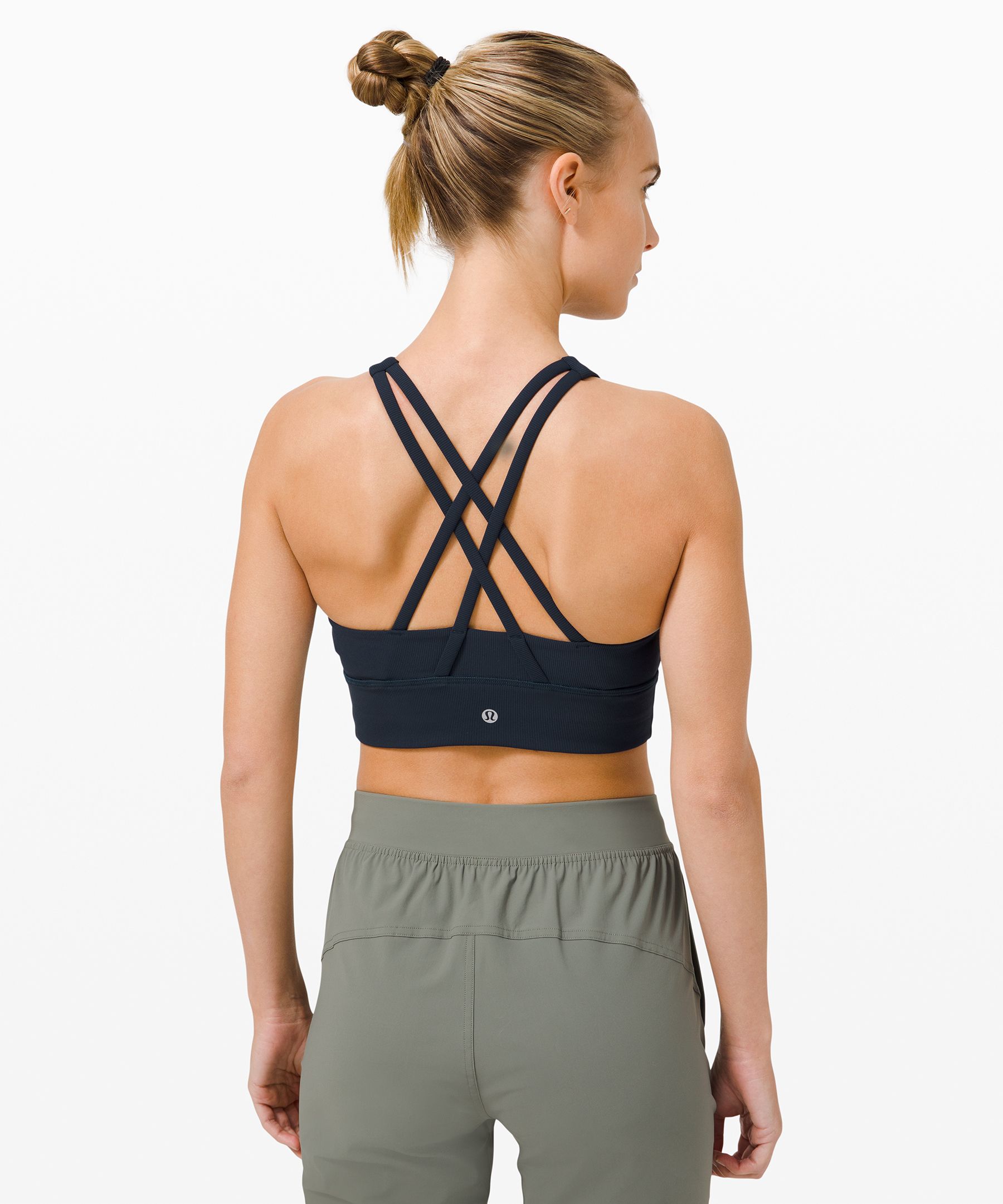 Energy Bra High Neck Long Line *Rib