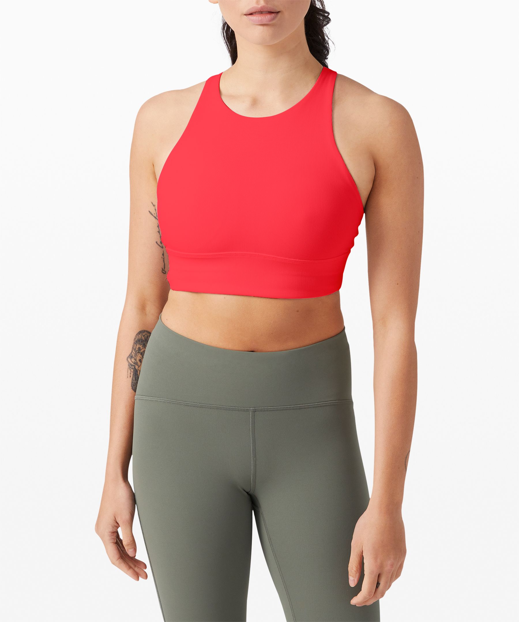 lululemon longline sports bra