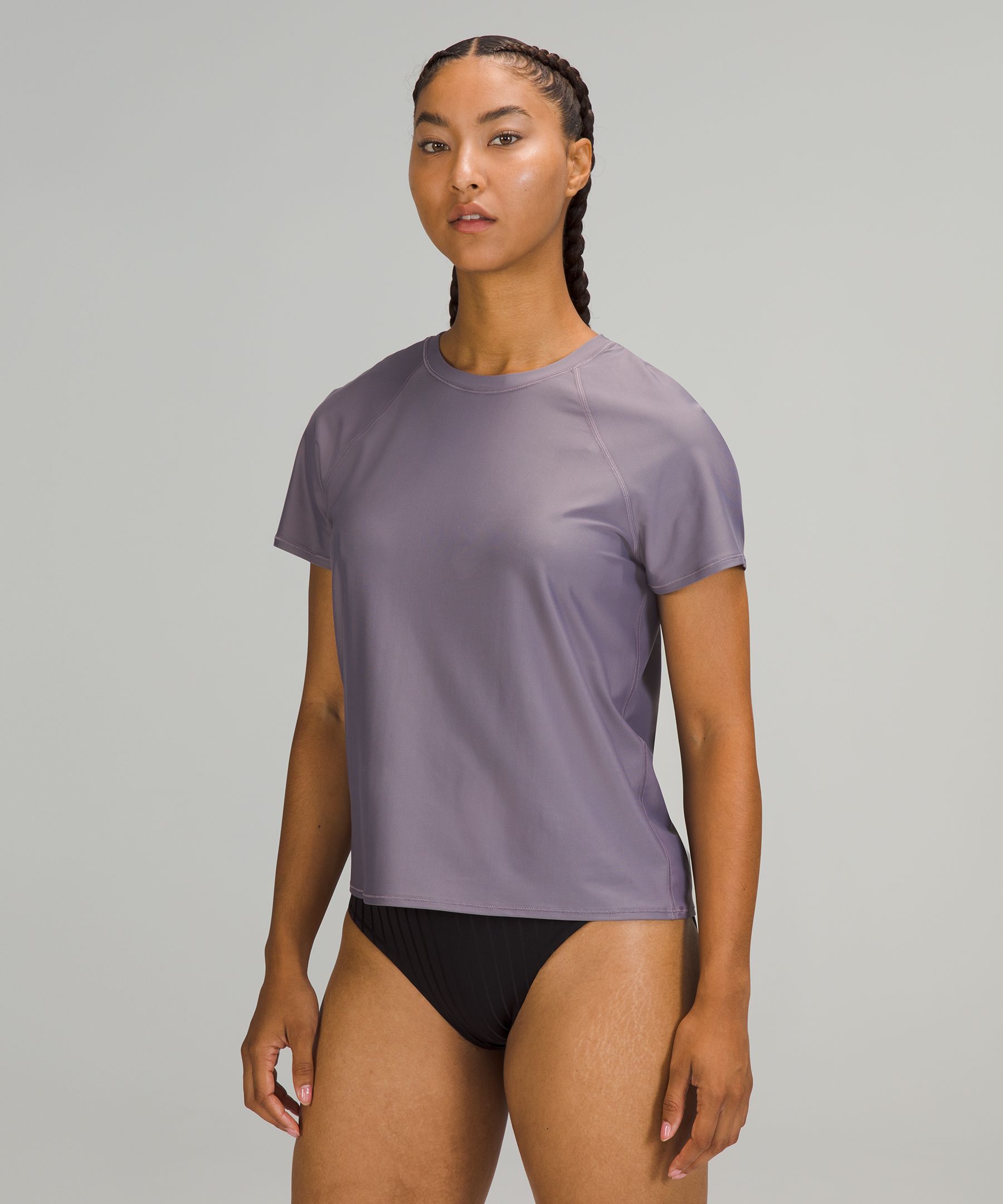 Waterside Relaxed UV Protection Short-Sleeve Shirt, Women's Swimsuits