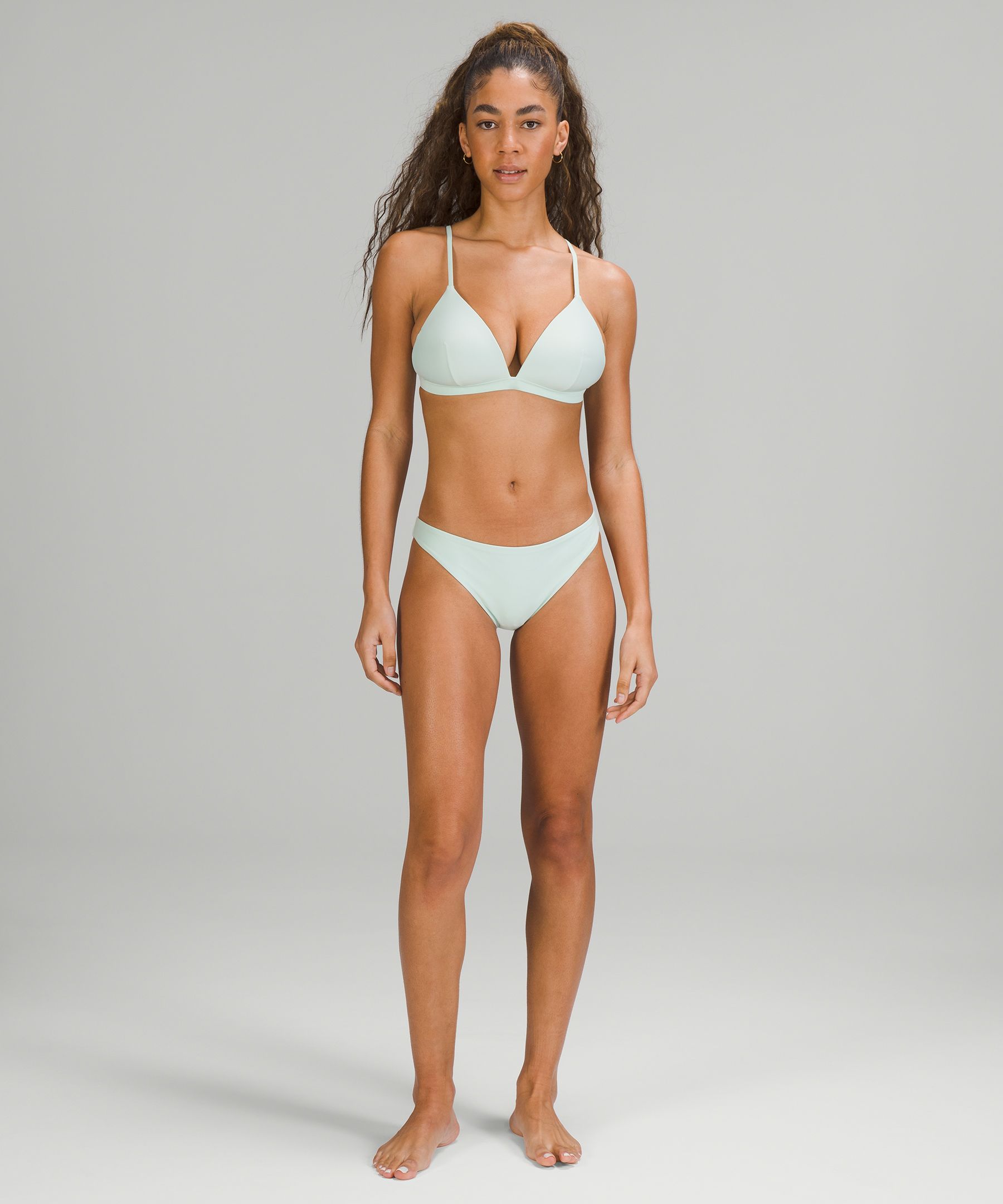 Lululemon Waterside V Swim Top *C/D Cups White Lulu, 57% OFF