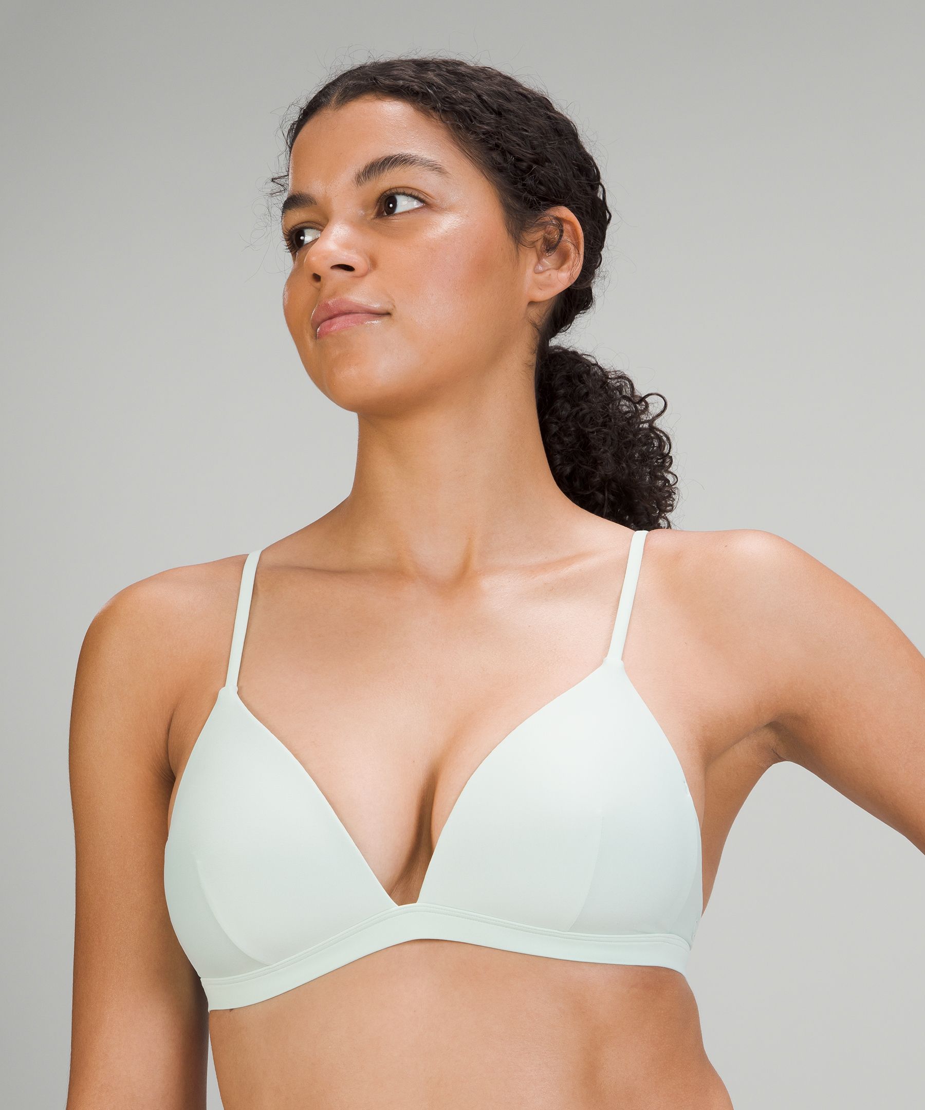 Lululemon Waterside Swim Top *A/B Cup - Delicate Mint - lulu fanatics