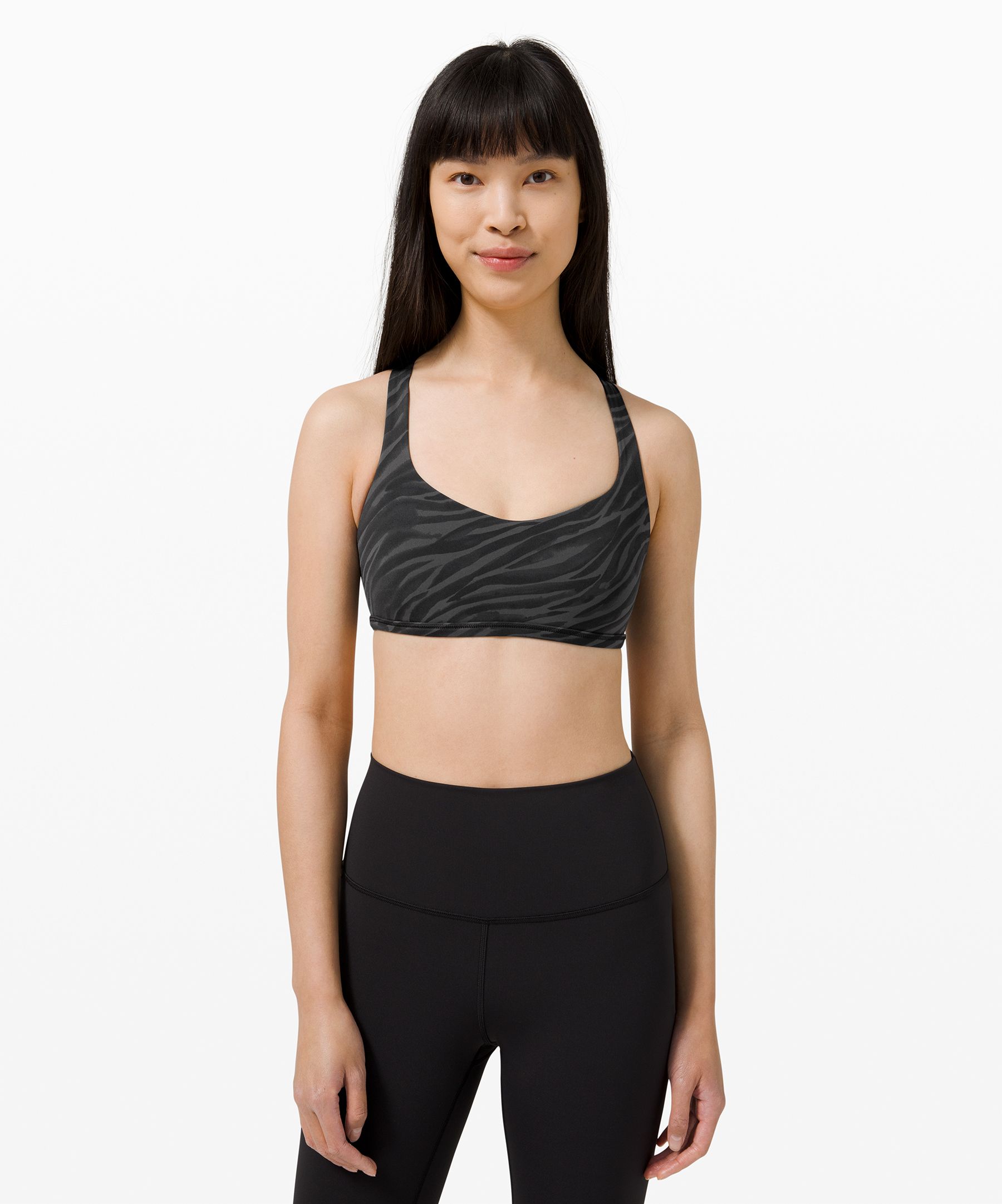 Lululemon Free To Be Bra (wild) In Grey