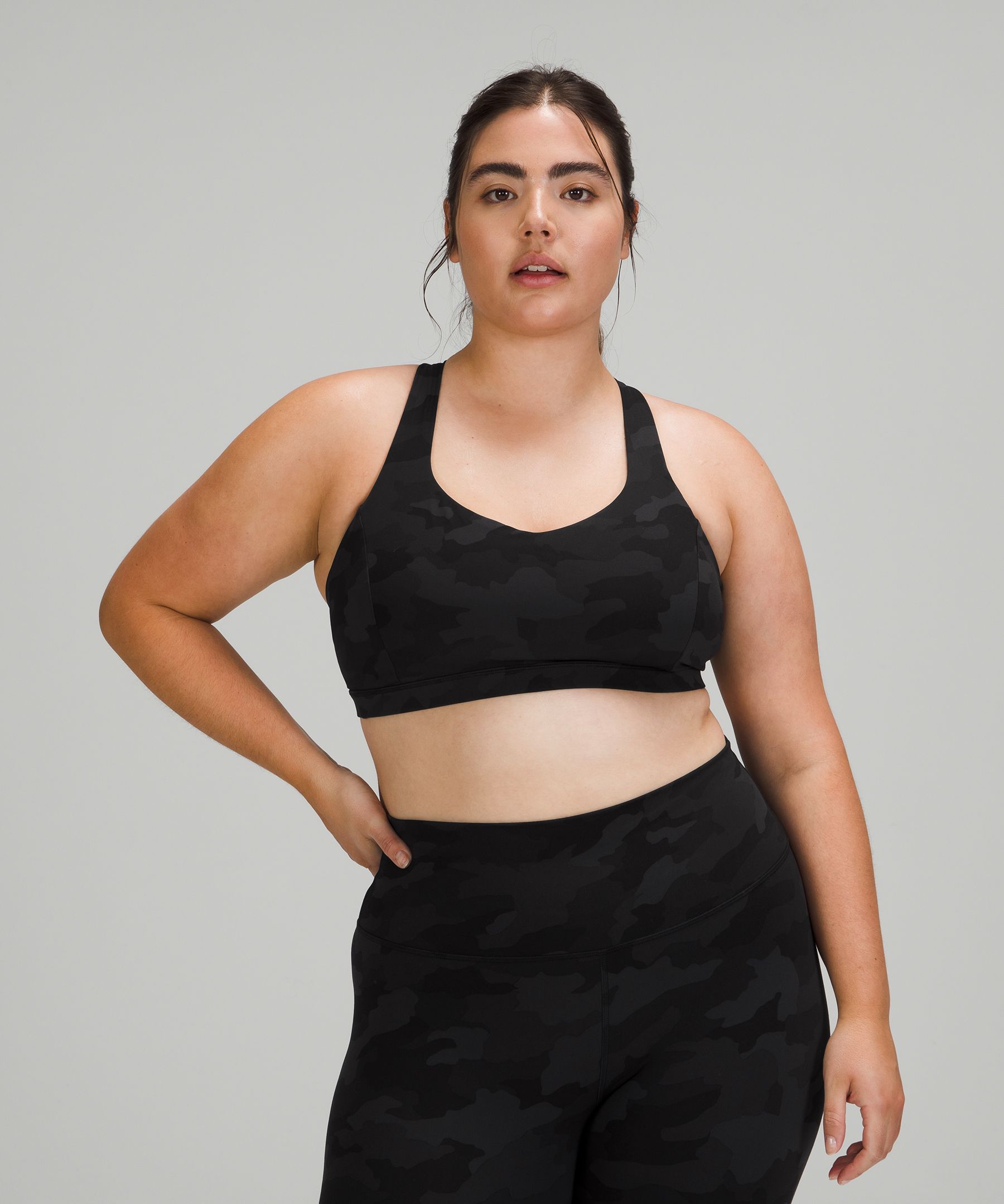 lululemon sports bra black