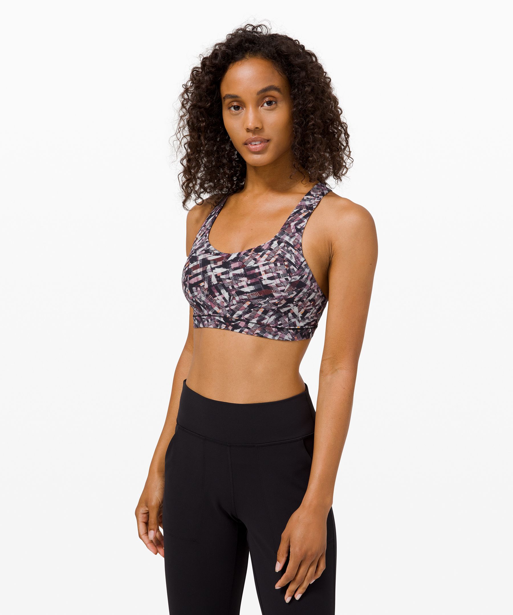 Lululemon Free To Be Serene Bra *light Support, C/d Cup In Multi