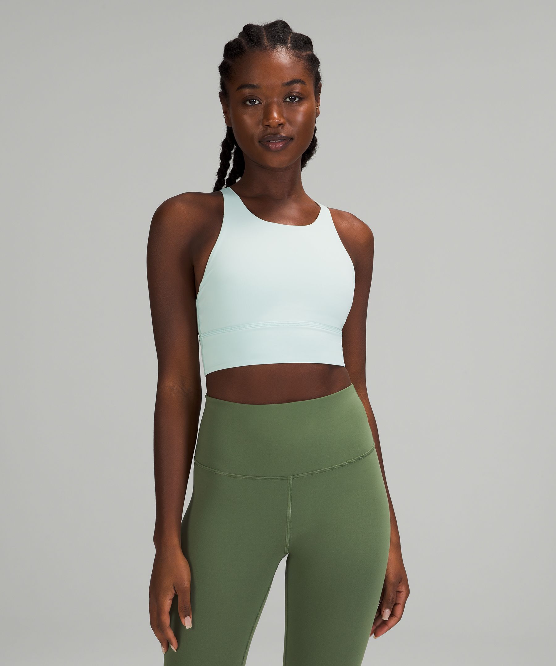 Lululemon Wild Light Support, A/b Cup In Delicate Mint