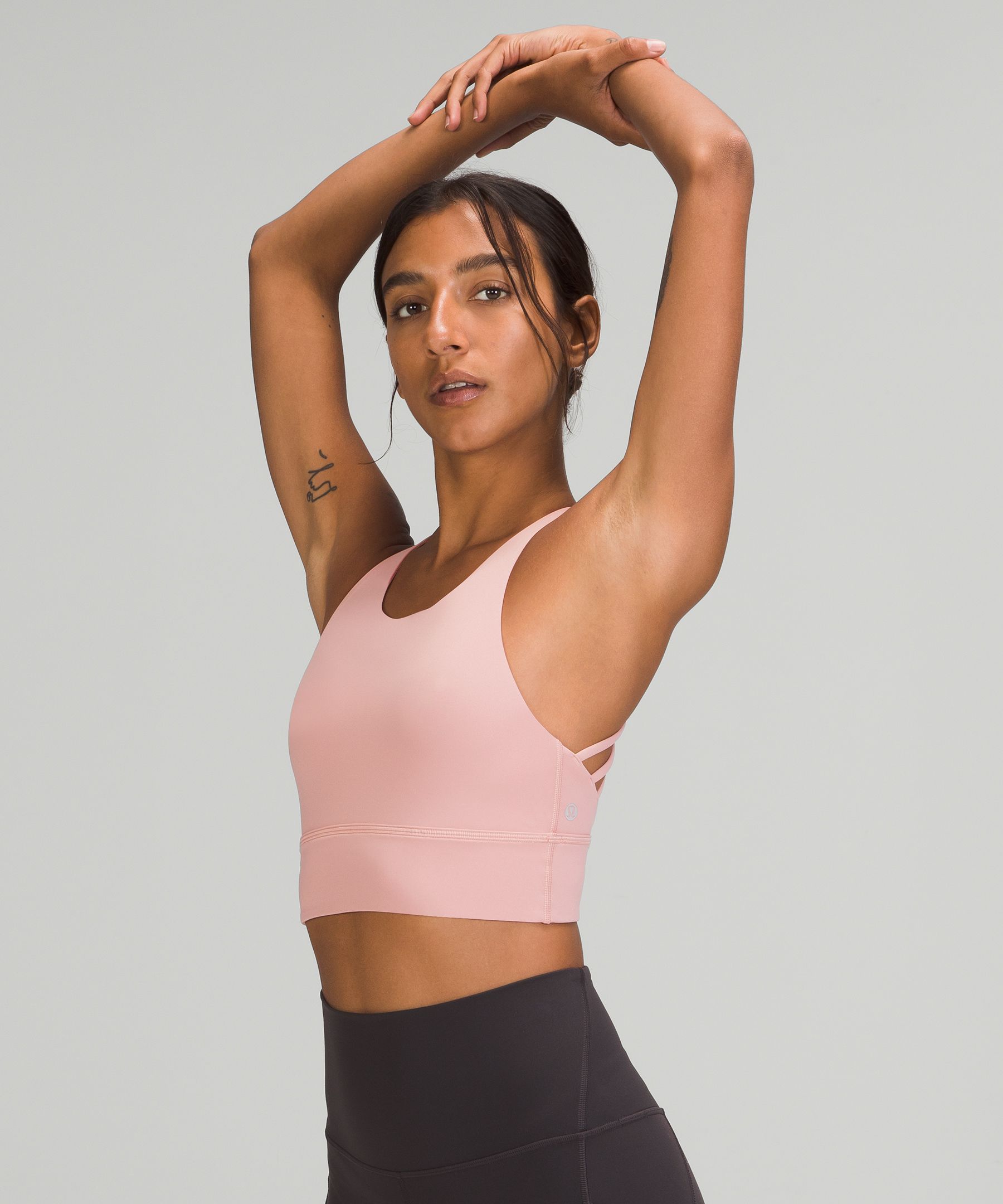 Lululemon Wild Light Support, A/b Cup In Pink Puff