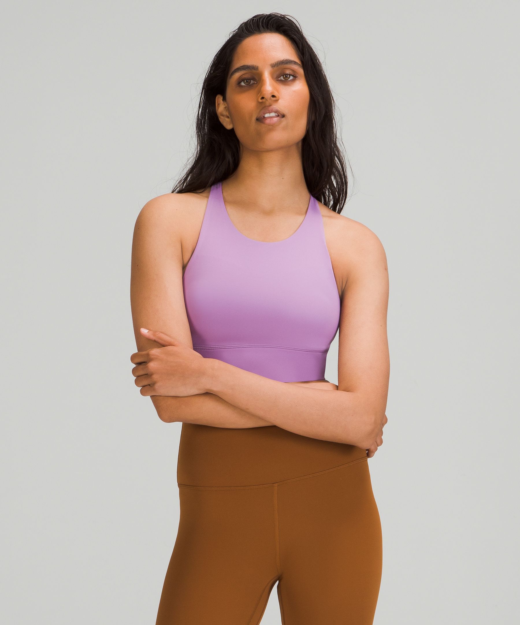 Lululemon Wild Light Support, A/b Cup In Wisteria Purple