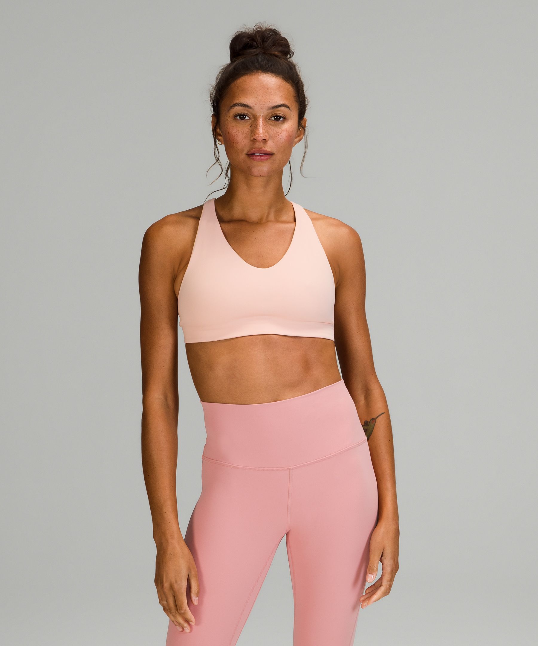 lululemon athletica, Intimates & Sleepwear, Lululemon Run Times Bra Pink