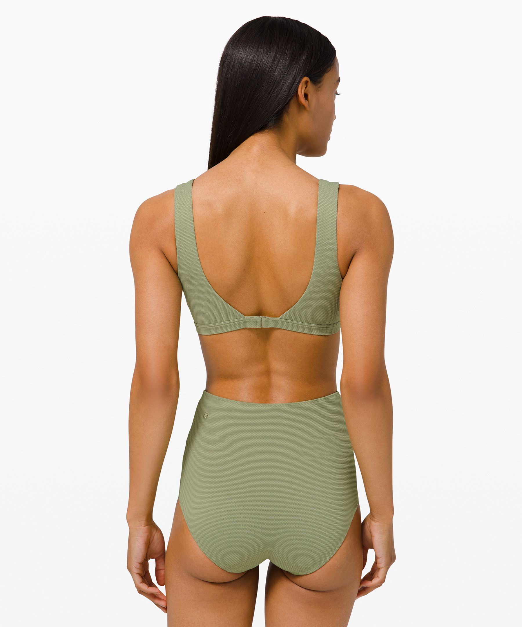 Lululemon Waterside Honeycomb Swim Bottom *High Waist, Full