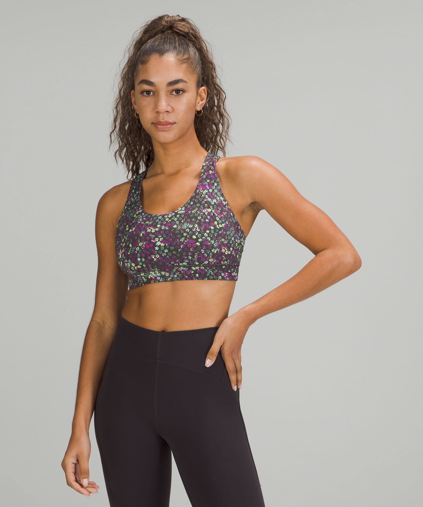 Lululemon Free To Be Elevated Bra Light Support, Dd/ddd(e) Cup In Fleur Motion