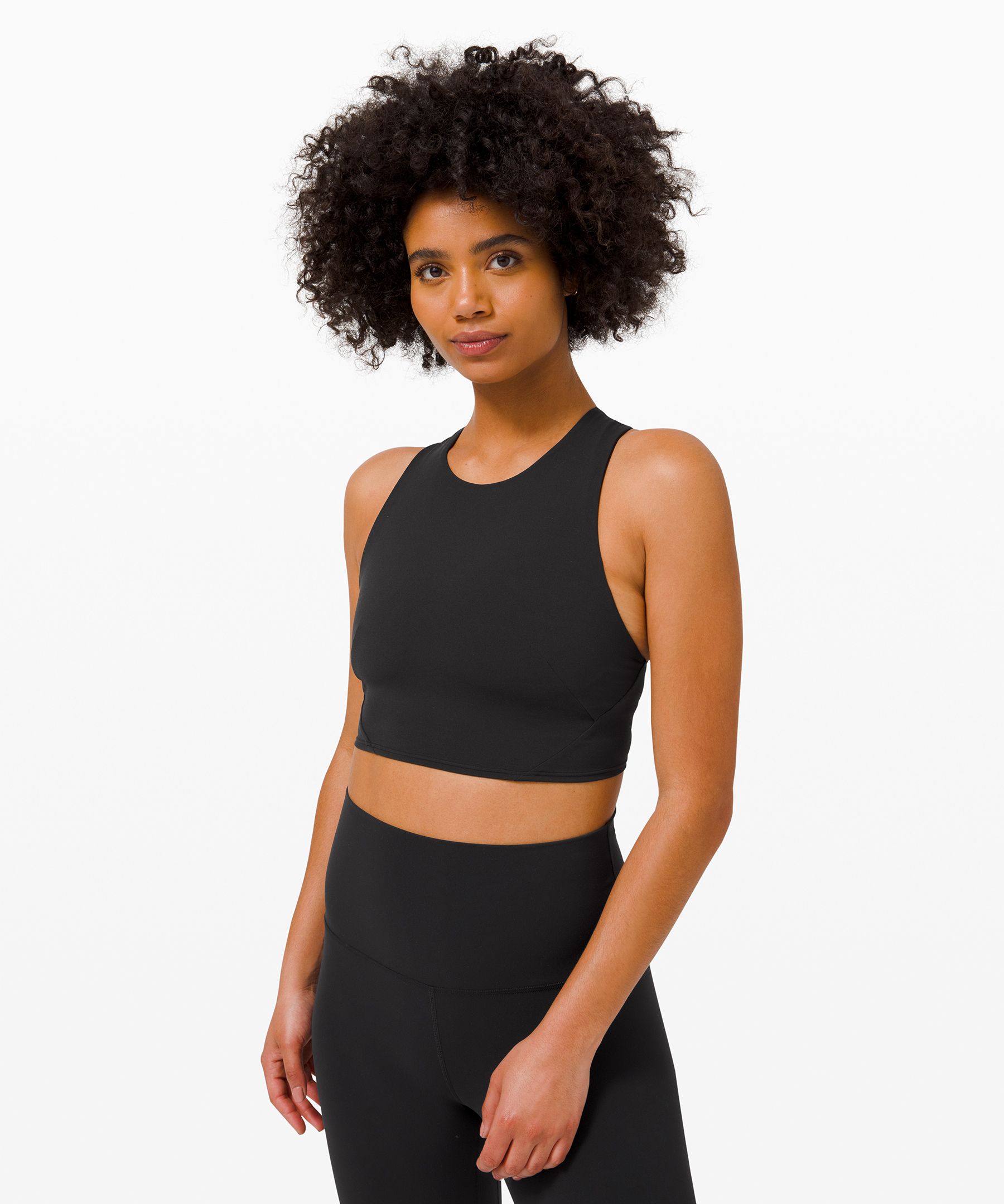 Lululemon - Nulu Mesh High-Neck Racerback Bra *Light Support, C/D