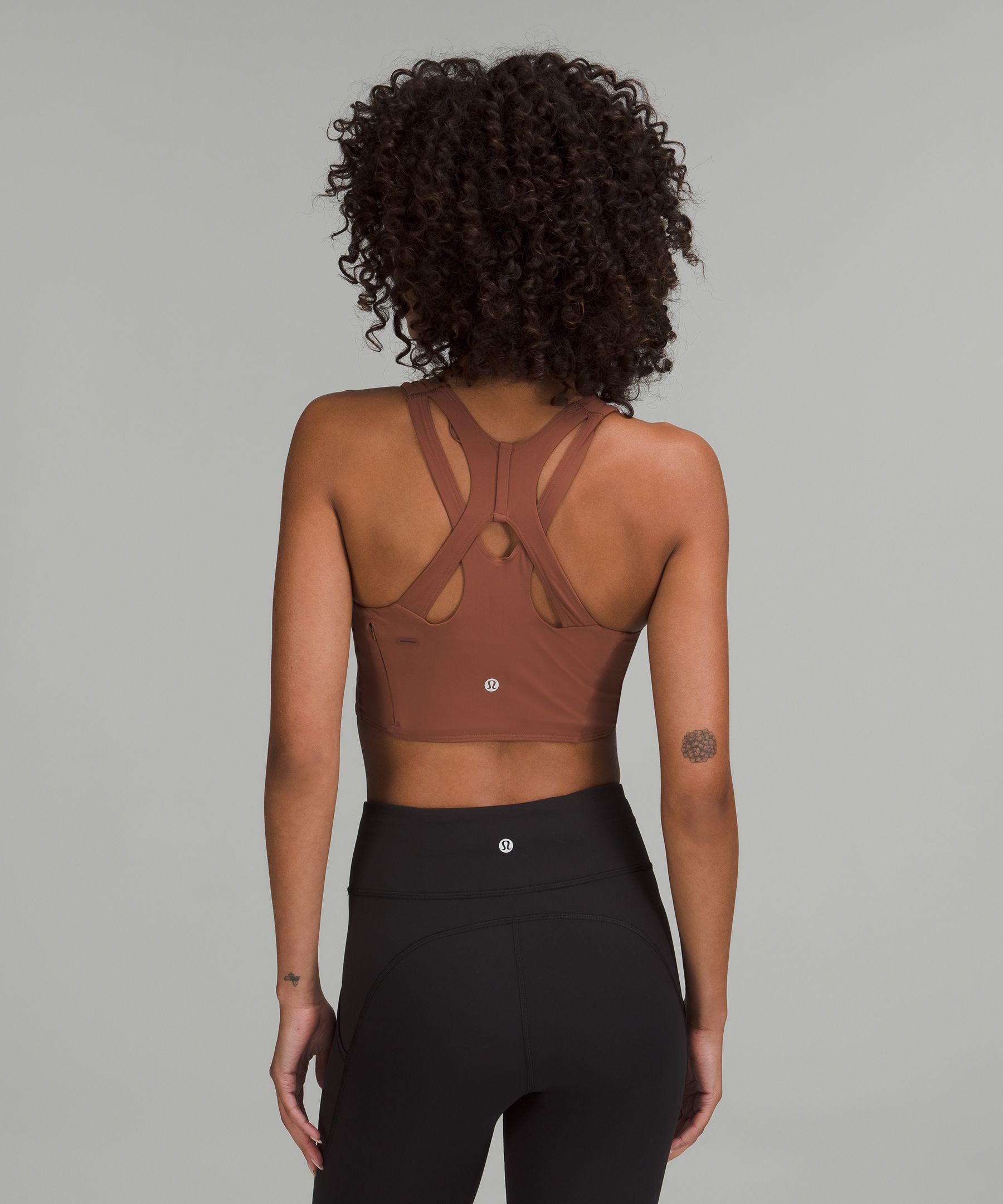 Lululemon Stash It All Medium Support Bra Black Size 4 - $35 (48% Off  Retail) - From Emma