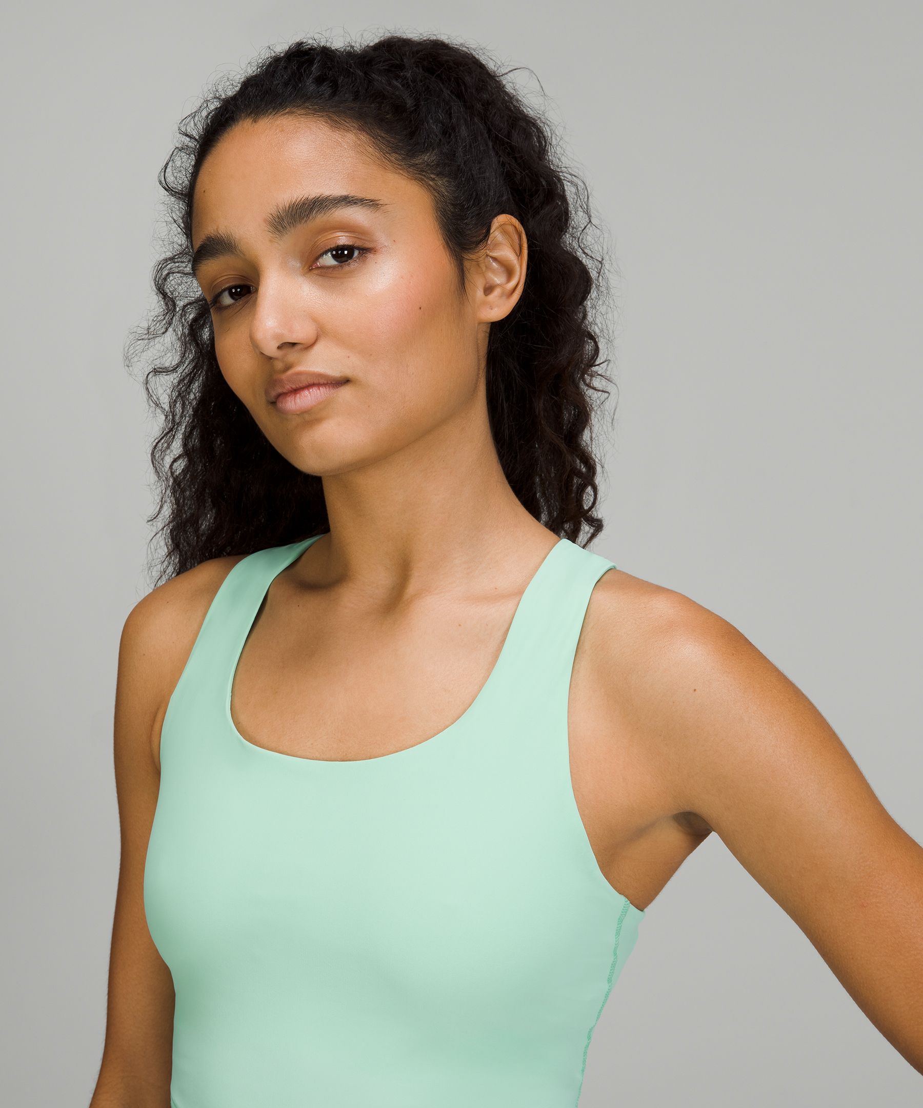 Lululemon BNWT Stash it Bra - Rainforest Green; True Navy size 4