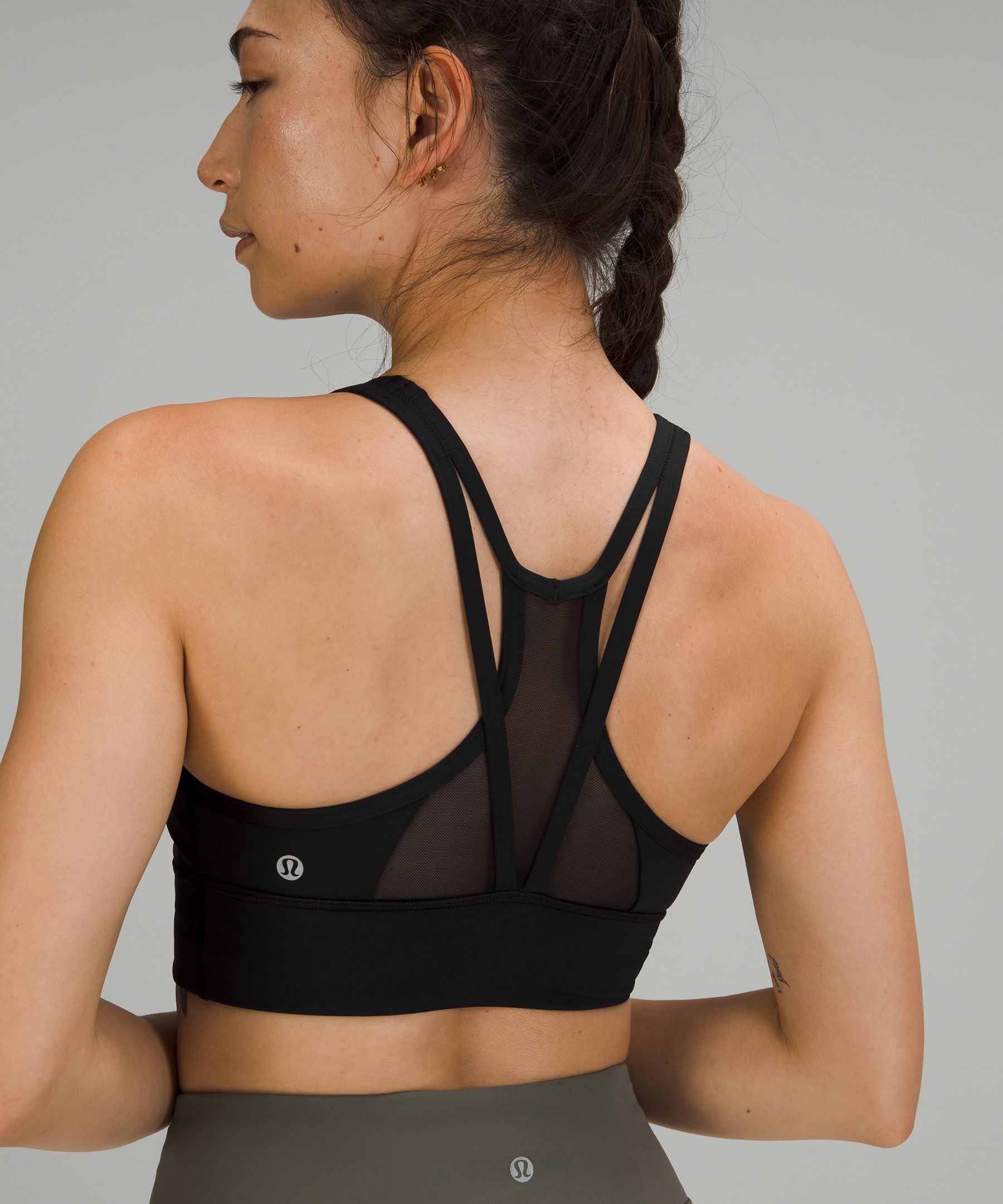 Mesh Back Long Line Train Bra lululemon TH