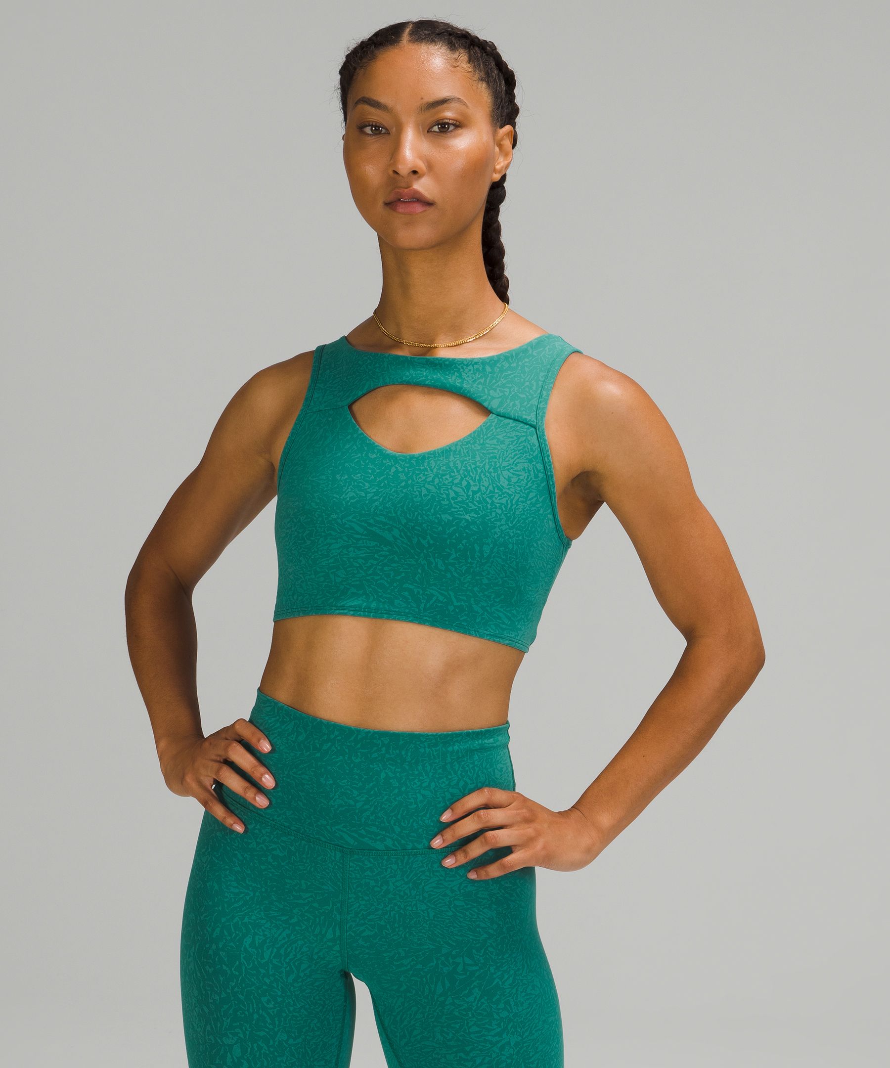 Lululemon athletica Everlux Front Cut-Out Train Bra *Light Support, B/C Cup, Women's Bras