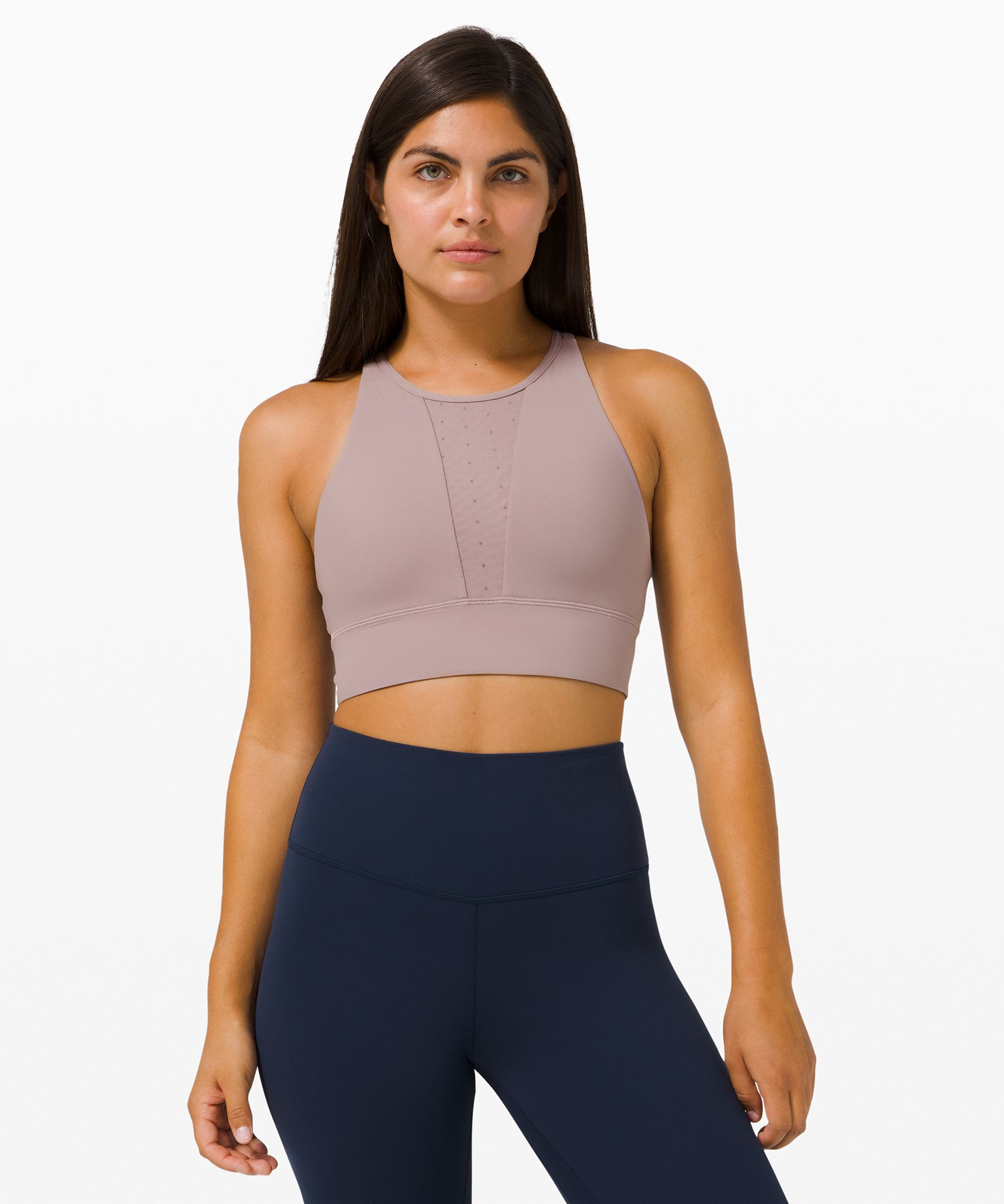 lululemon mesh crop top