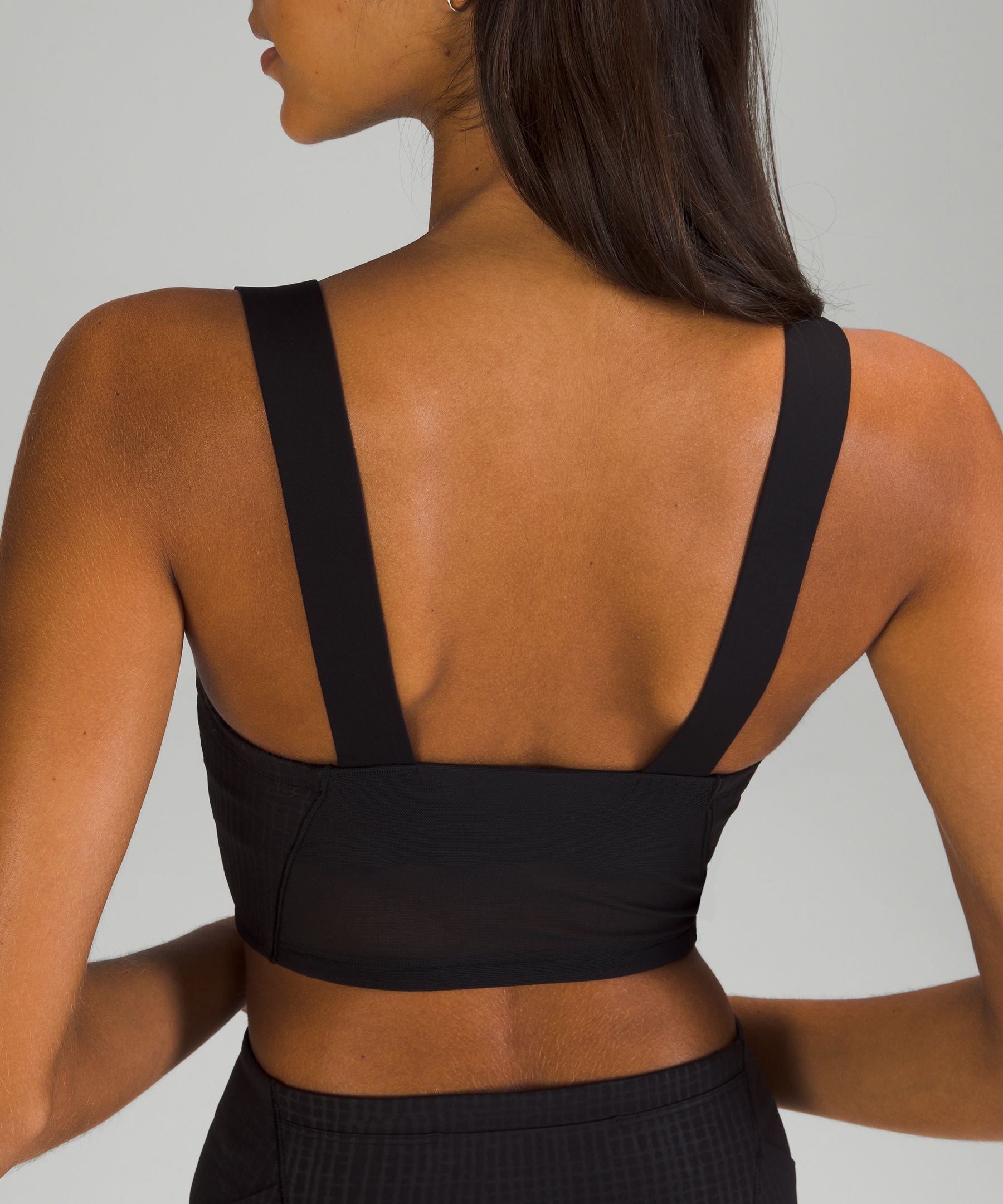 Lululemon zip sale front bra