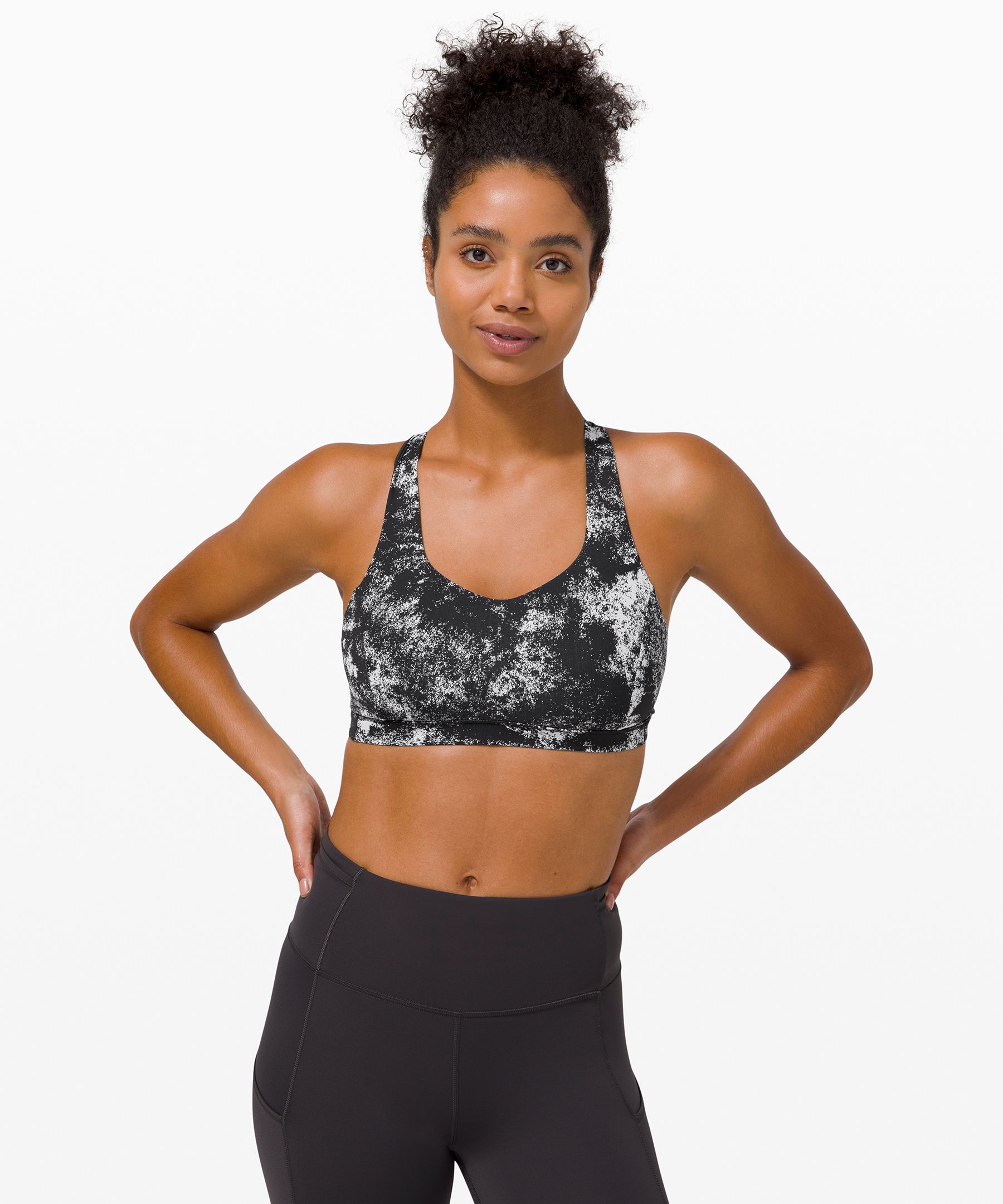 Lululemon Free To Be Serene Bra *light Support, C/d Cup In Multi