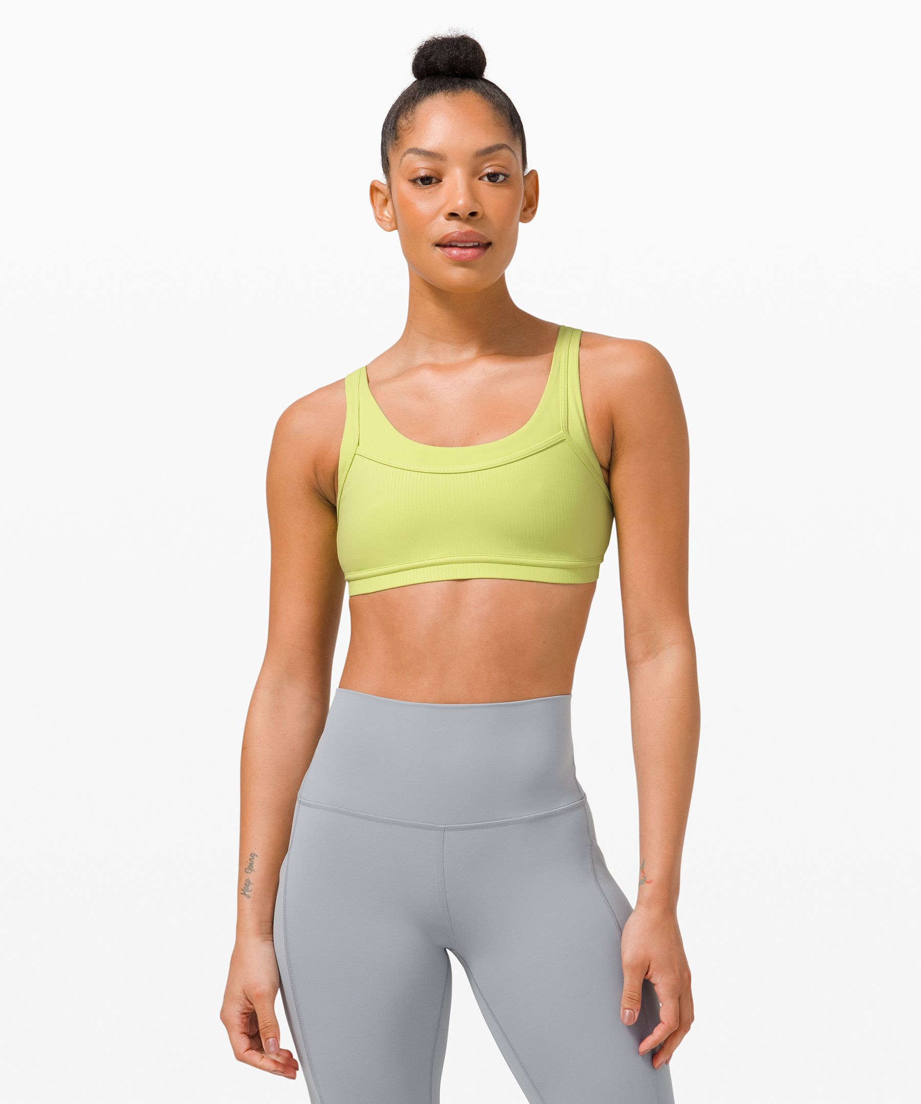 For Love & Lemons Green Sports Bras for Women