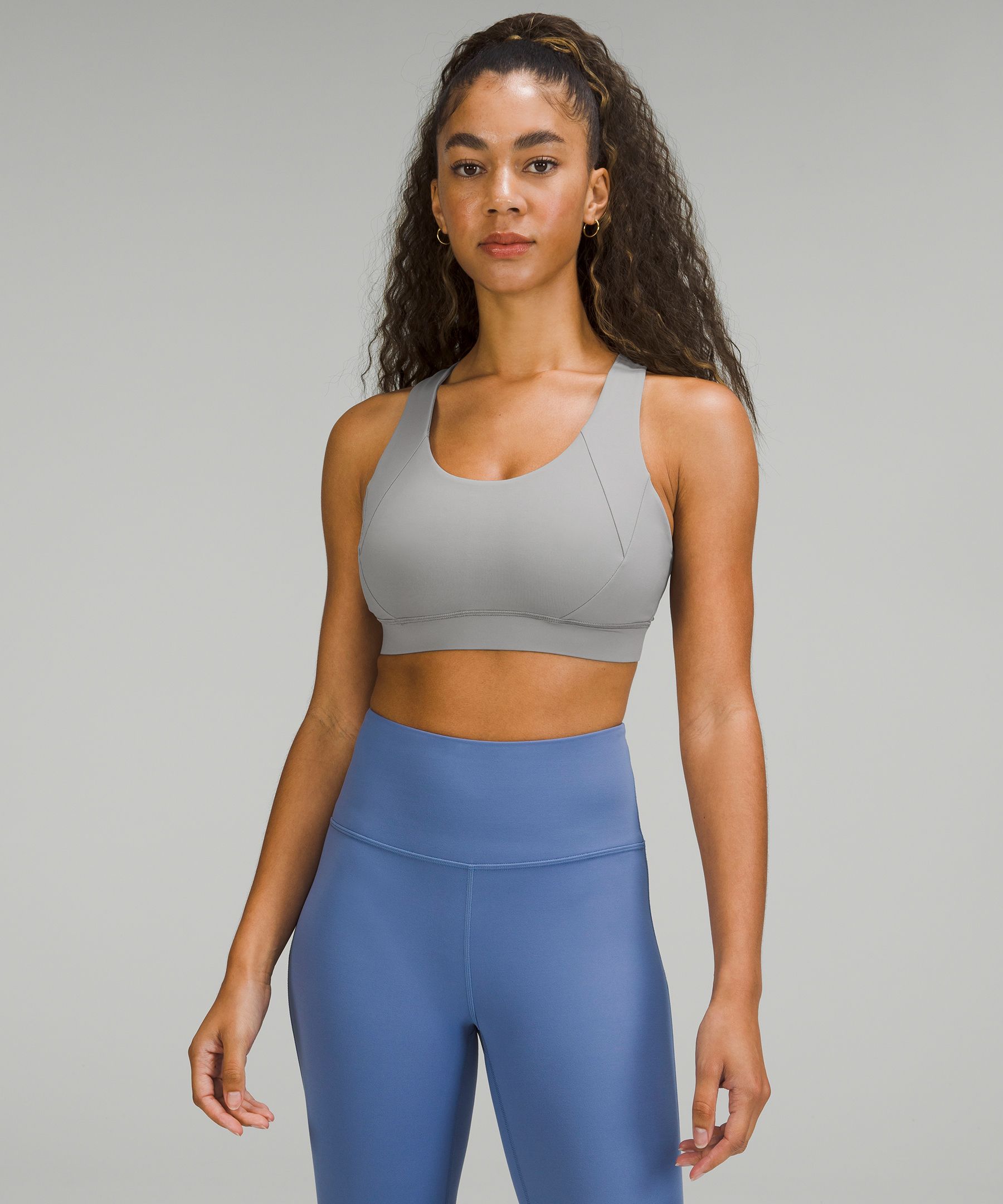 Lululemon Free To Be Elevated Bra Light Support, Dd/ddd(e) Cup In Gull Grey