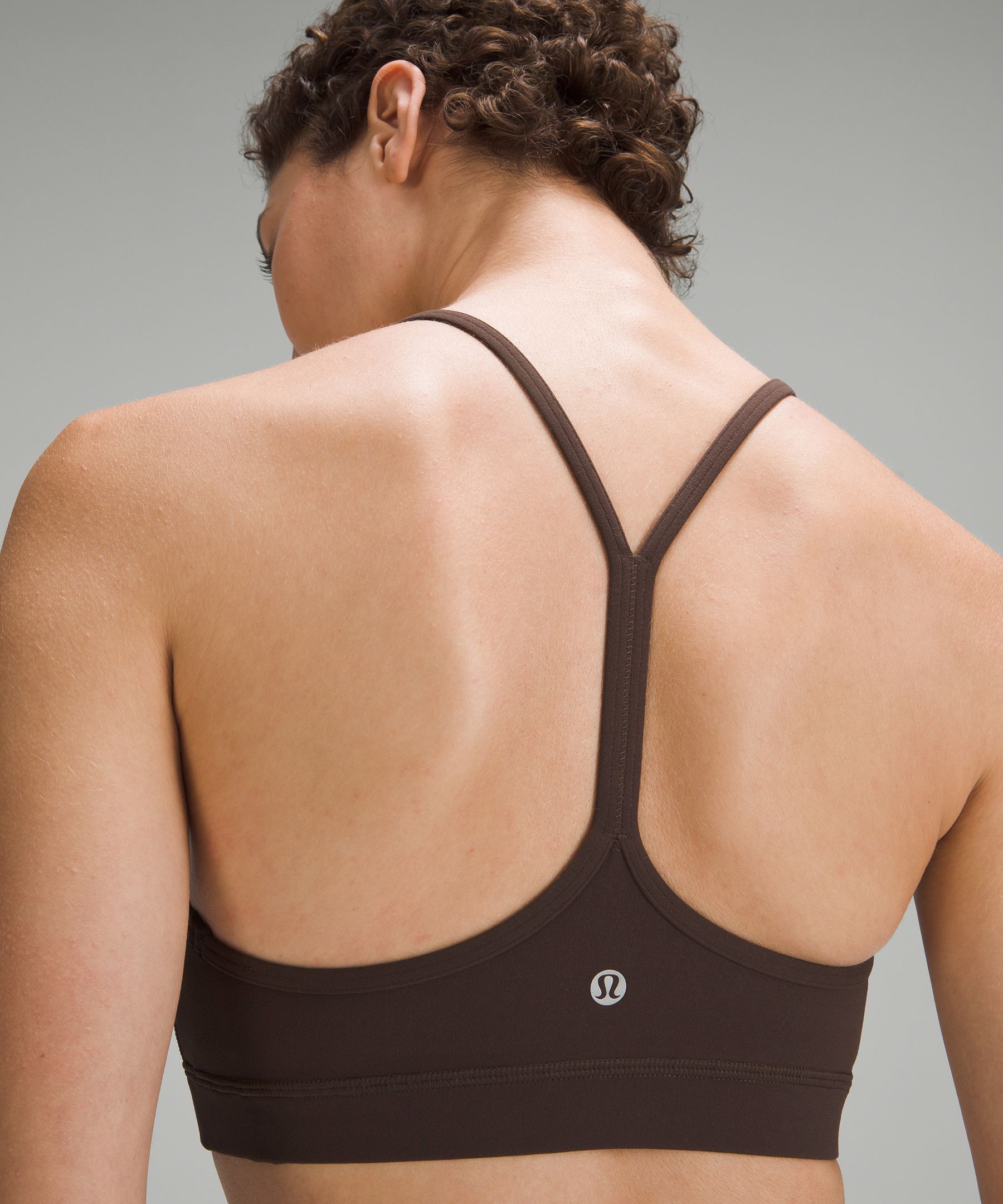 Lululemon Nulu Violet Flow Y Bra - Size 6, Racerback, Soft, Ideal for Yoga  and Energy