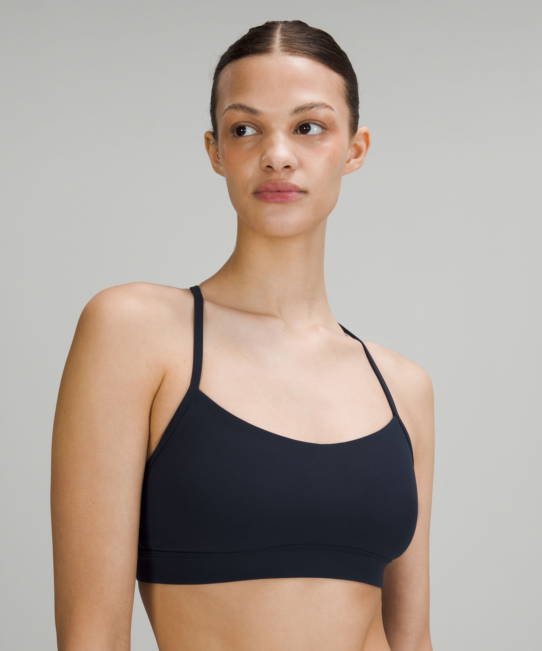 Womens Flow Y Back Sports Bra With Removable Cups, Light Support