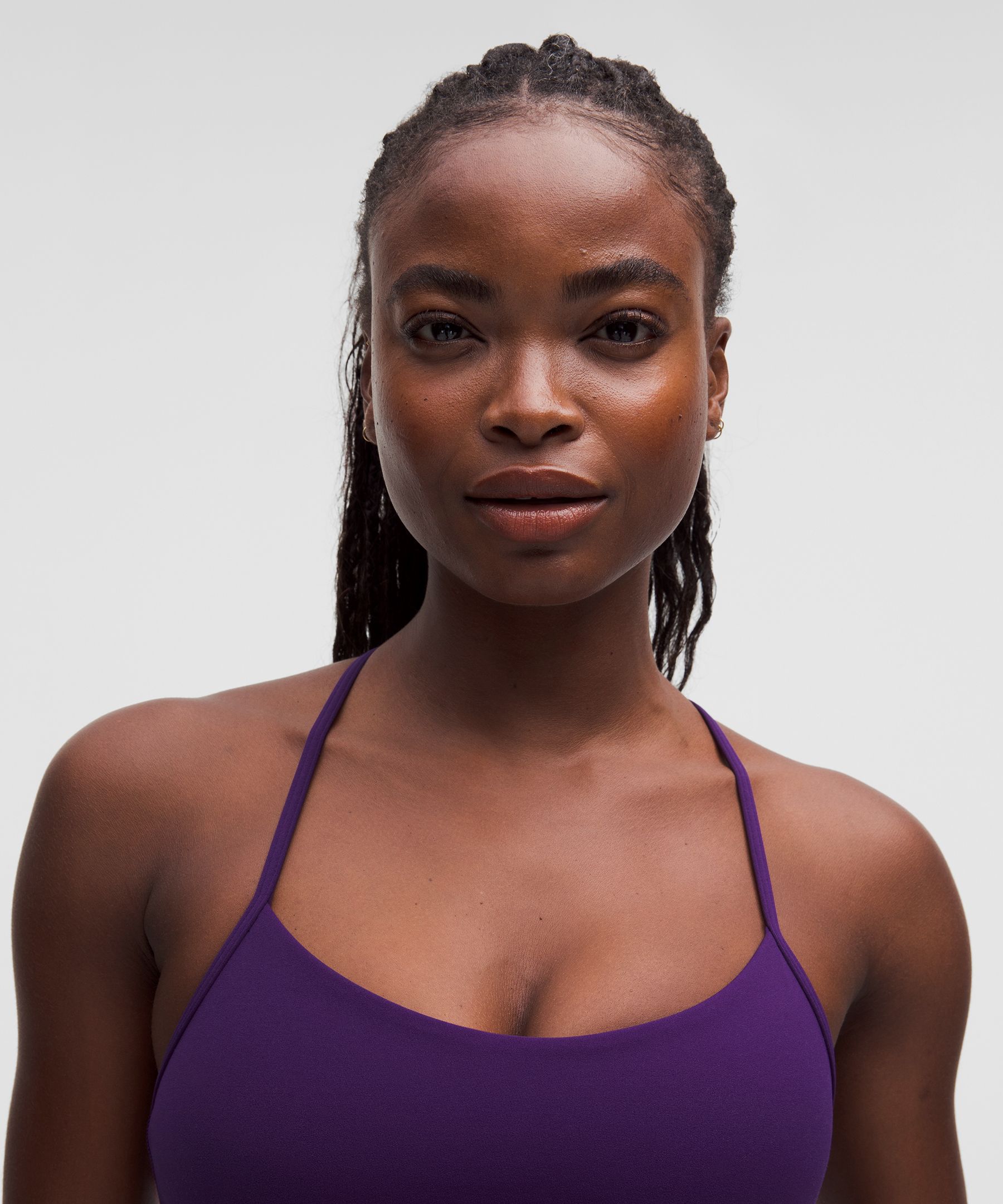 Lululemon Flow Y Bra Nulu In Blue