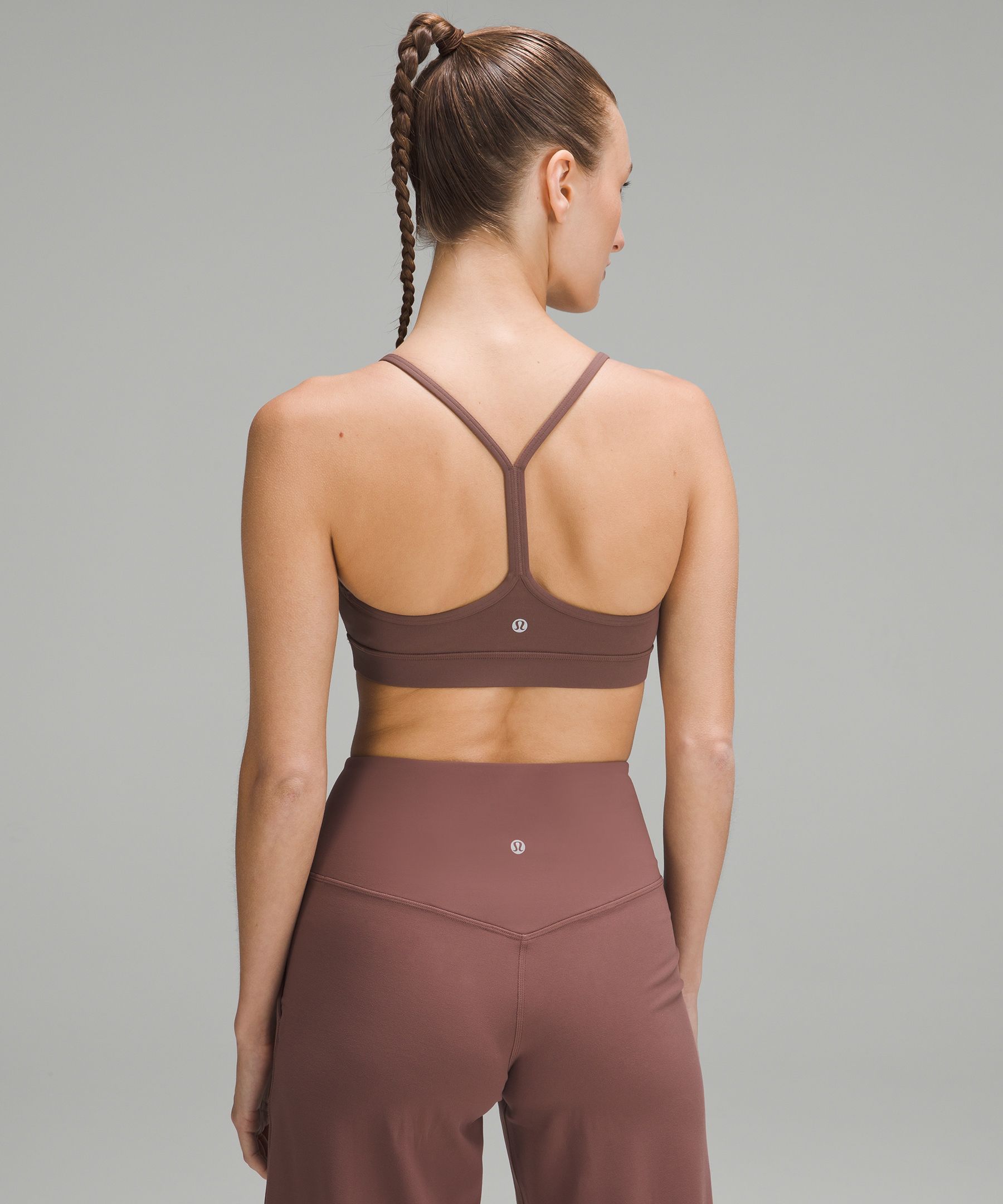 Lululemon Flow Y Bra Nulu Light Support, I Have a Small Bust and Never  Thought I Needed a Sports Bra, Until I Found This One