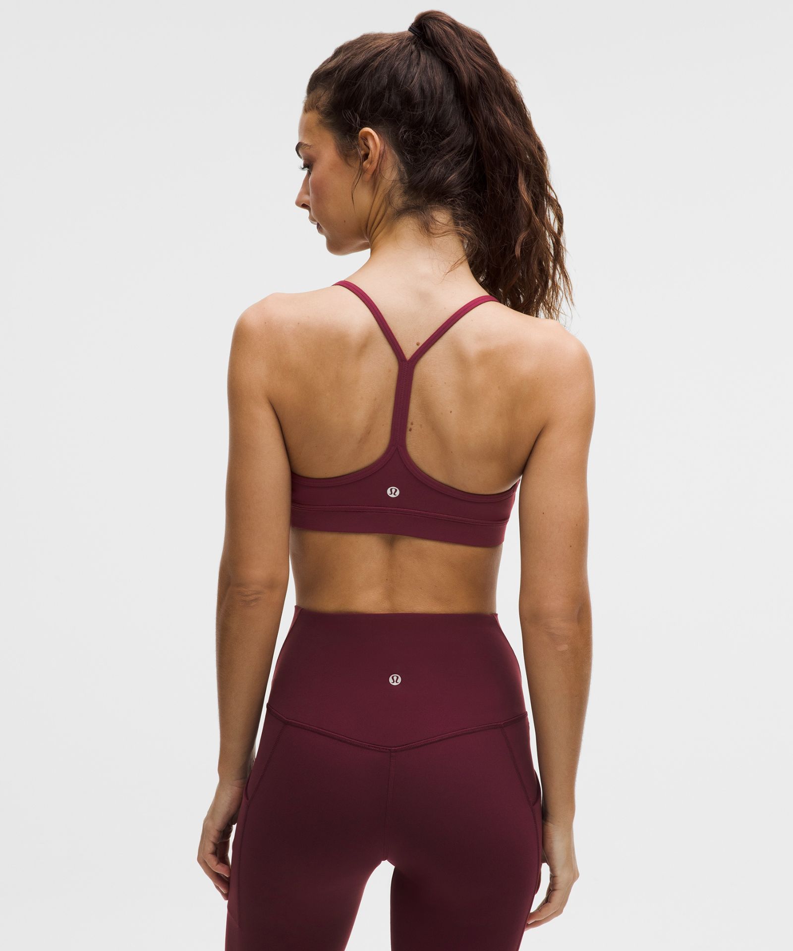 Женское бра Lululemon Flow Y Nulu, лёгкая поддержка, чашки A-C — фото 2