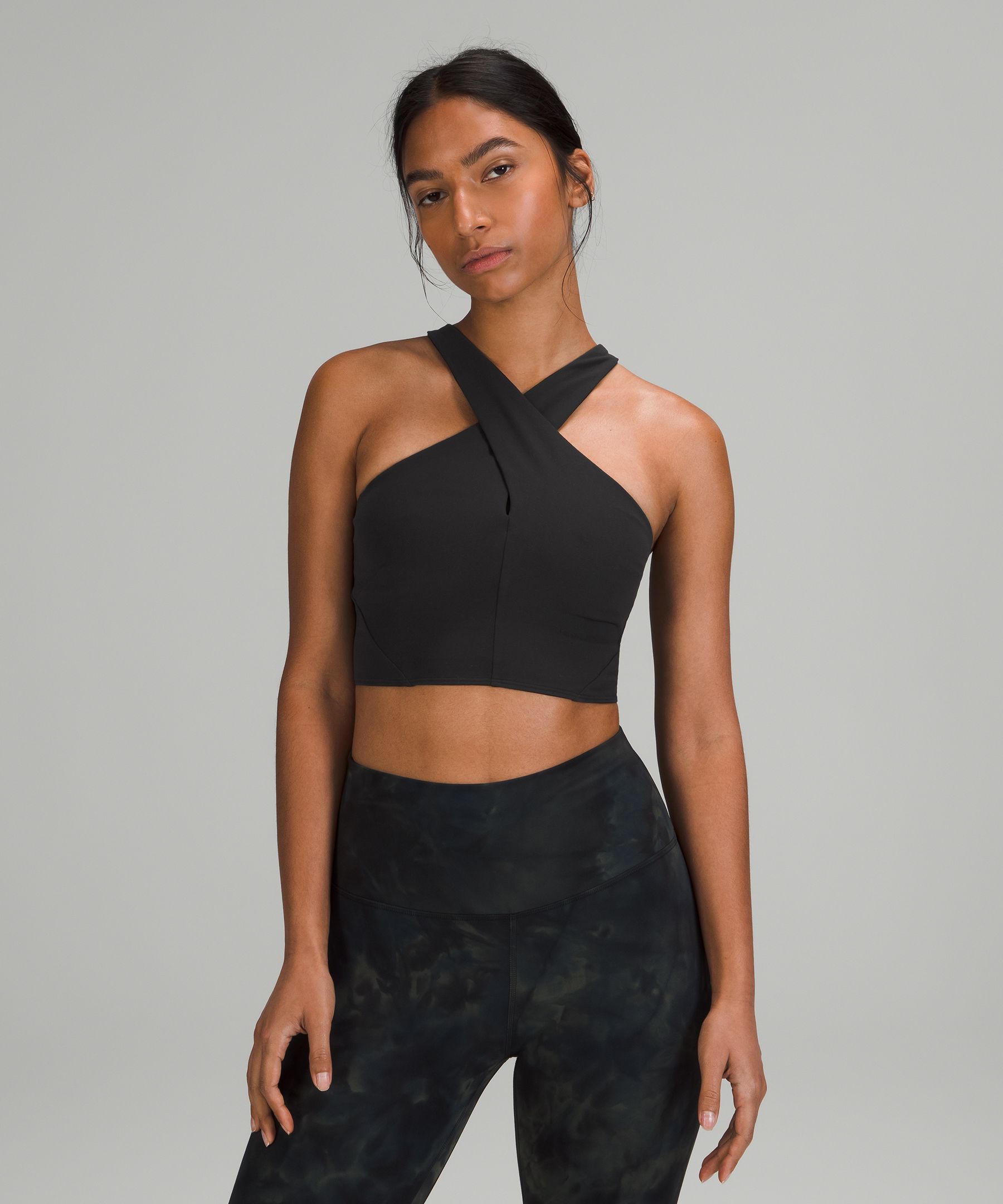 Nulu™ Wrap-Front Long Line Bra