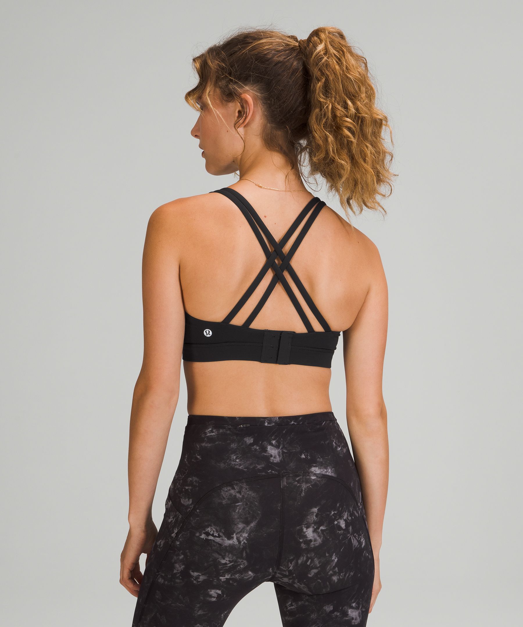 Lululemon Run: Hook Me Up Bra - Black - lulu fanatics