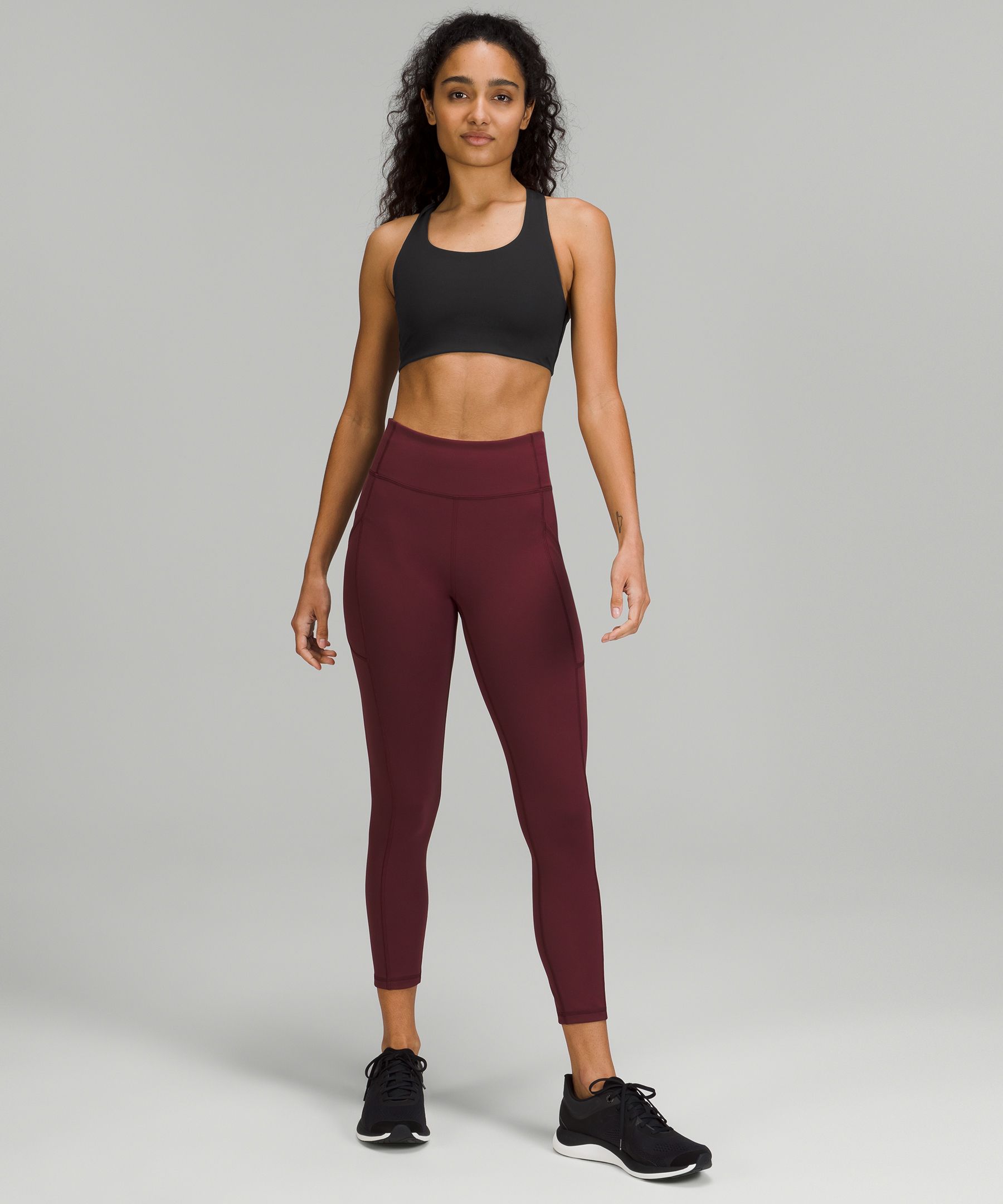 Lululemon Invigorate Bra Long Line size 4 Gray - $39 (32% Off