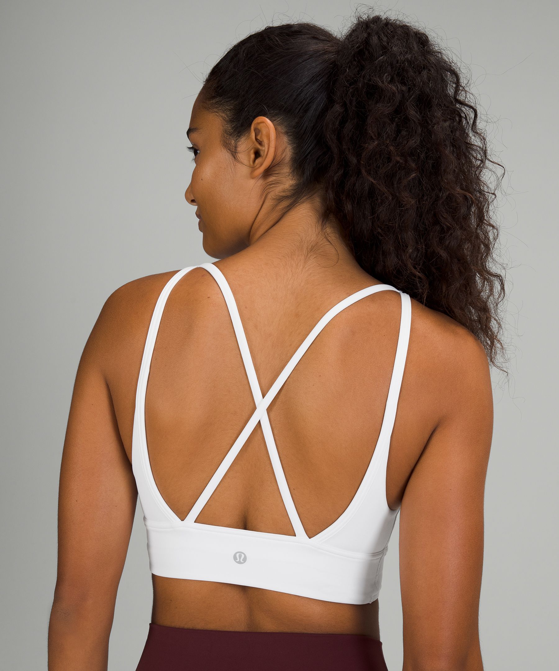 NWT IN ALIGNMENT RACERBACK BRA *LIGHT SUPPORT, B/C CUP