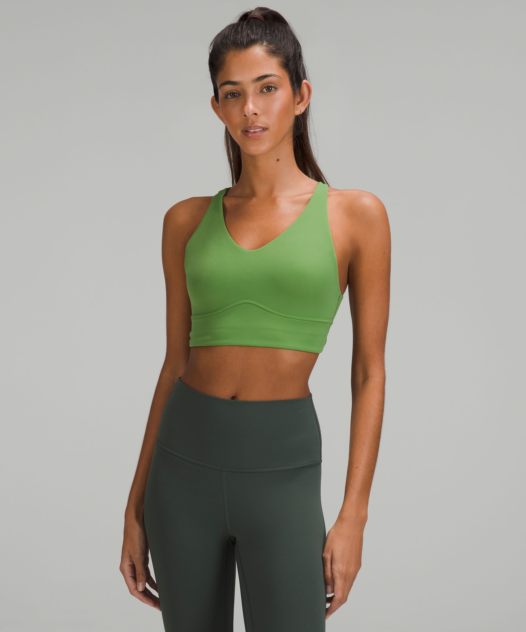 lululemon - IN ALIGNMENT LONGLINE BRA on Designer Wardrobe