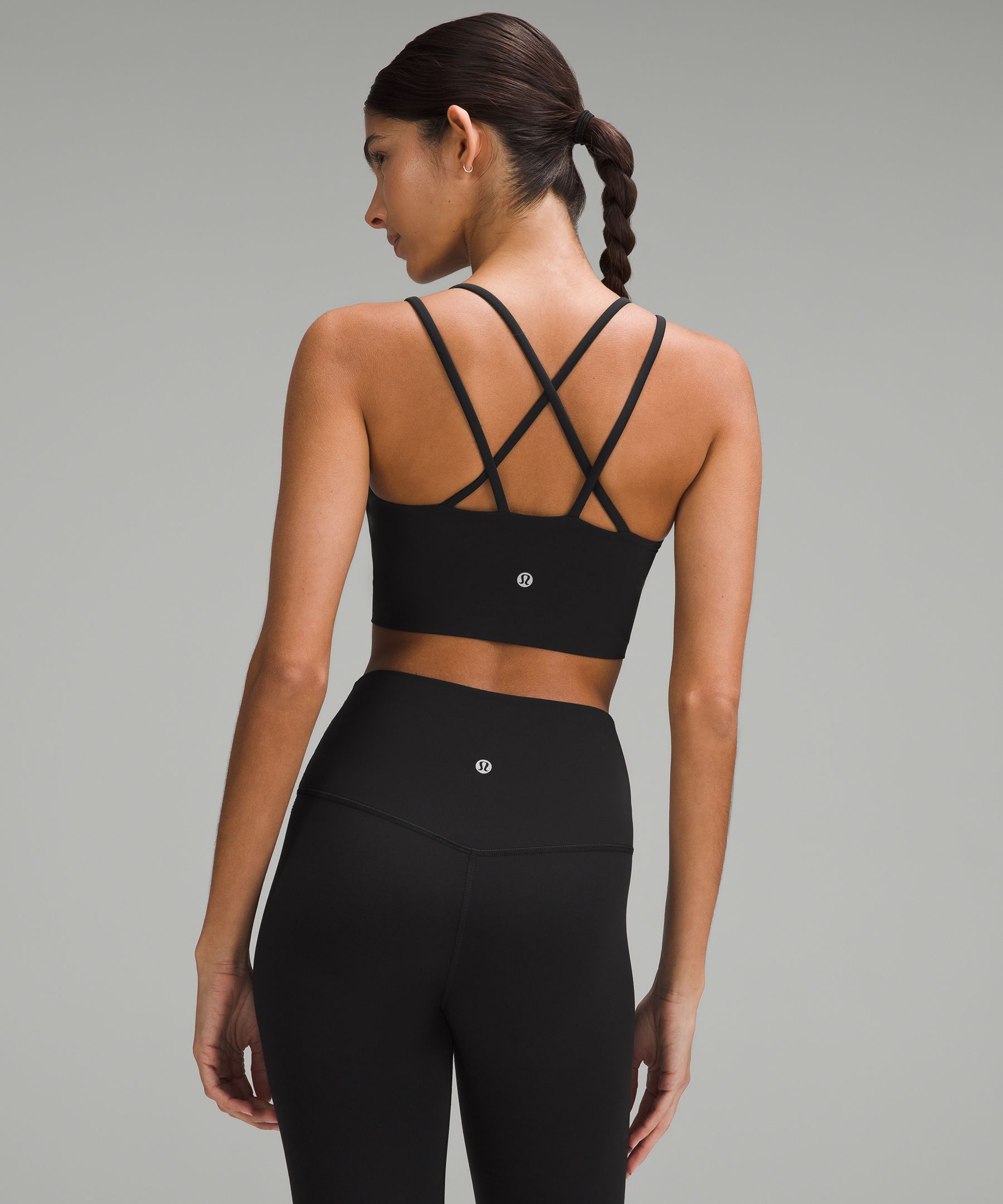 Nulu™ Wrap-Front Long Line Bra