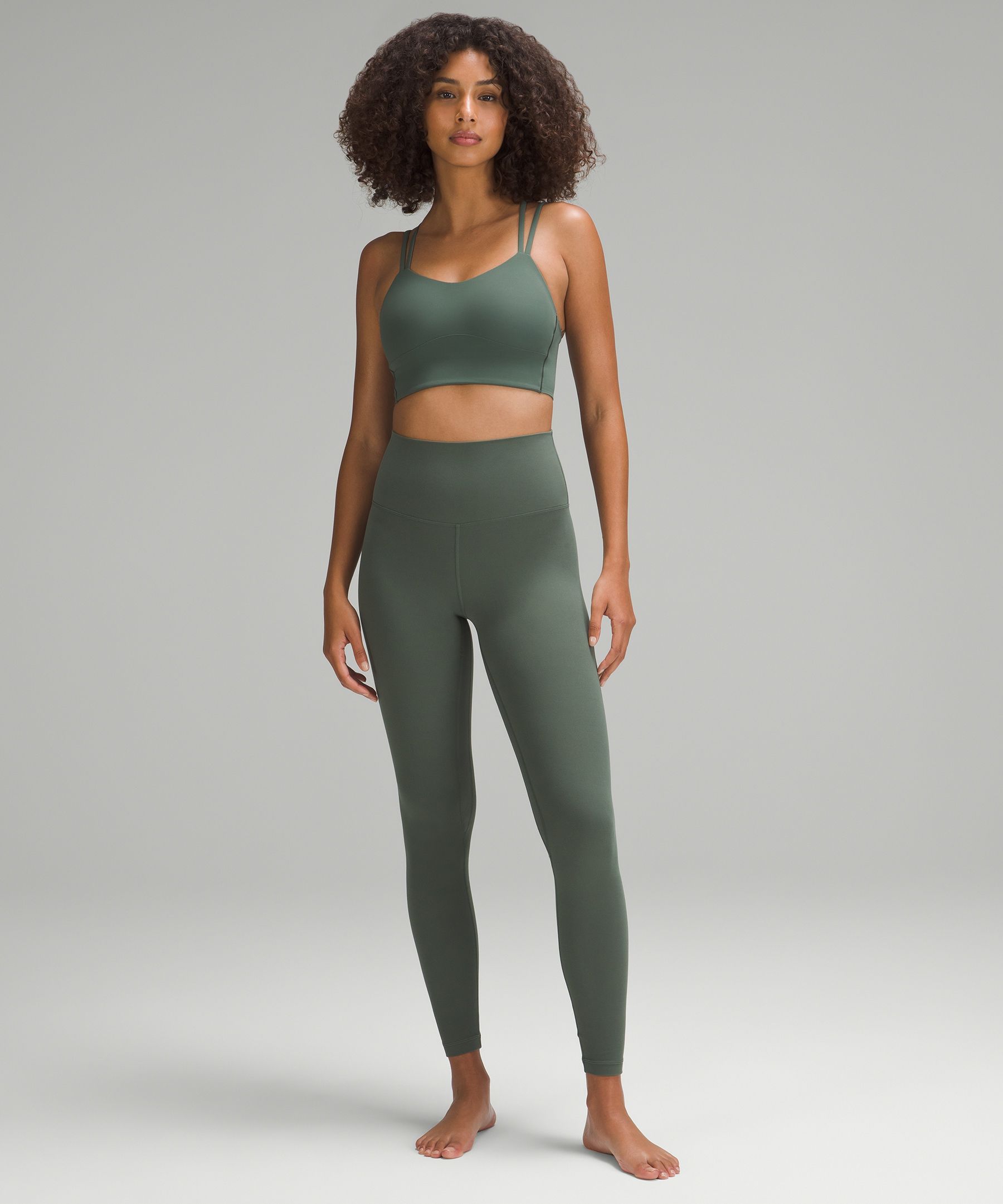 Shop Lululemon Like A Cloud Longline Bra Light Support, B/c Cup