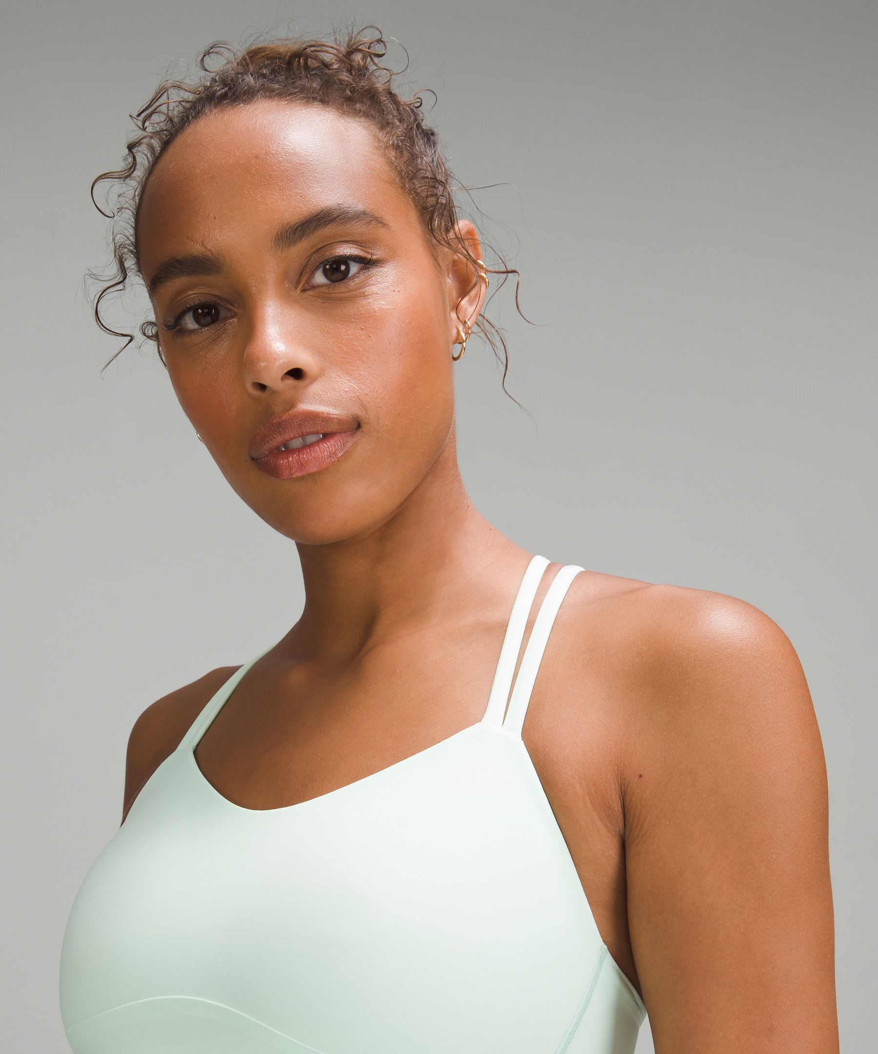 Like a Cloud Ribbed Longline Bra curated on LTK